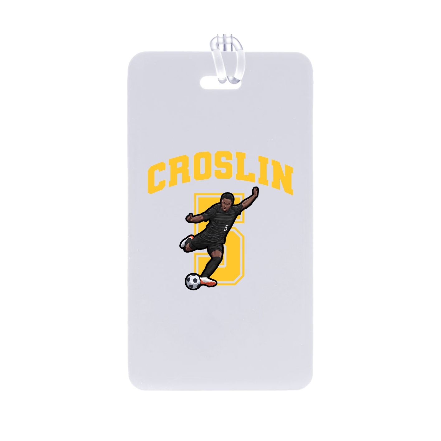 Bag Tag — Number in Classic