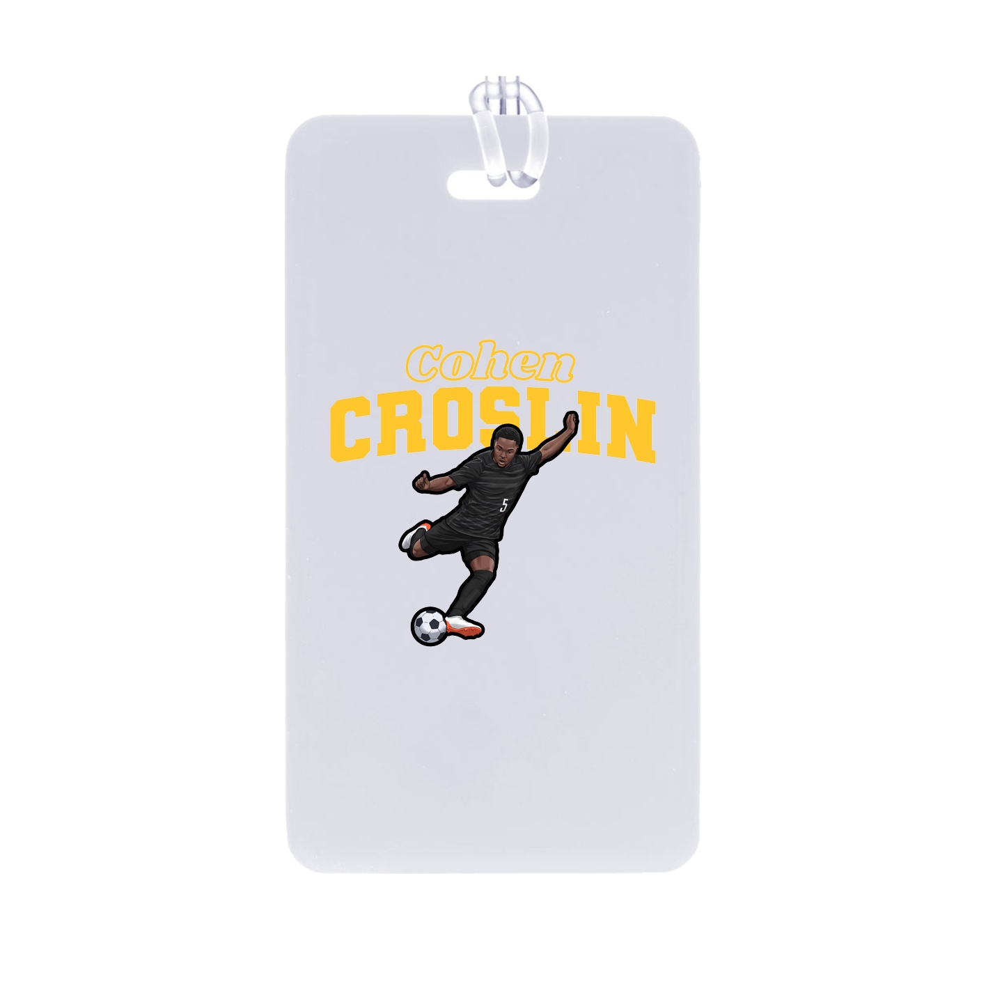 Bag Tag — Name Arch in Classic