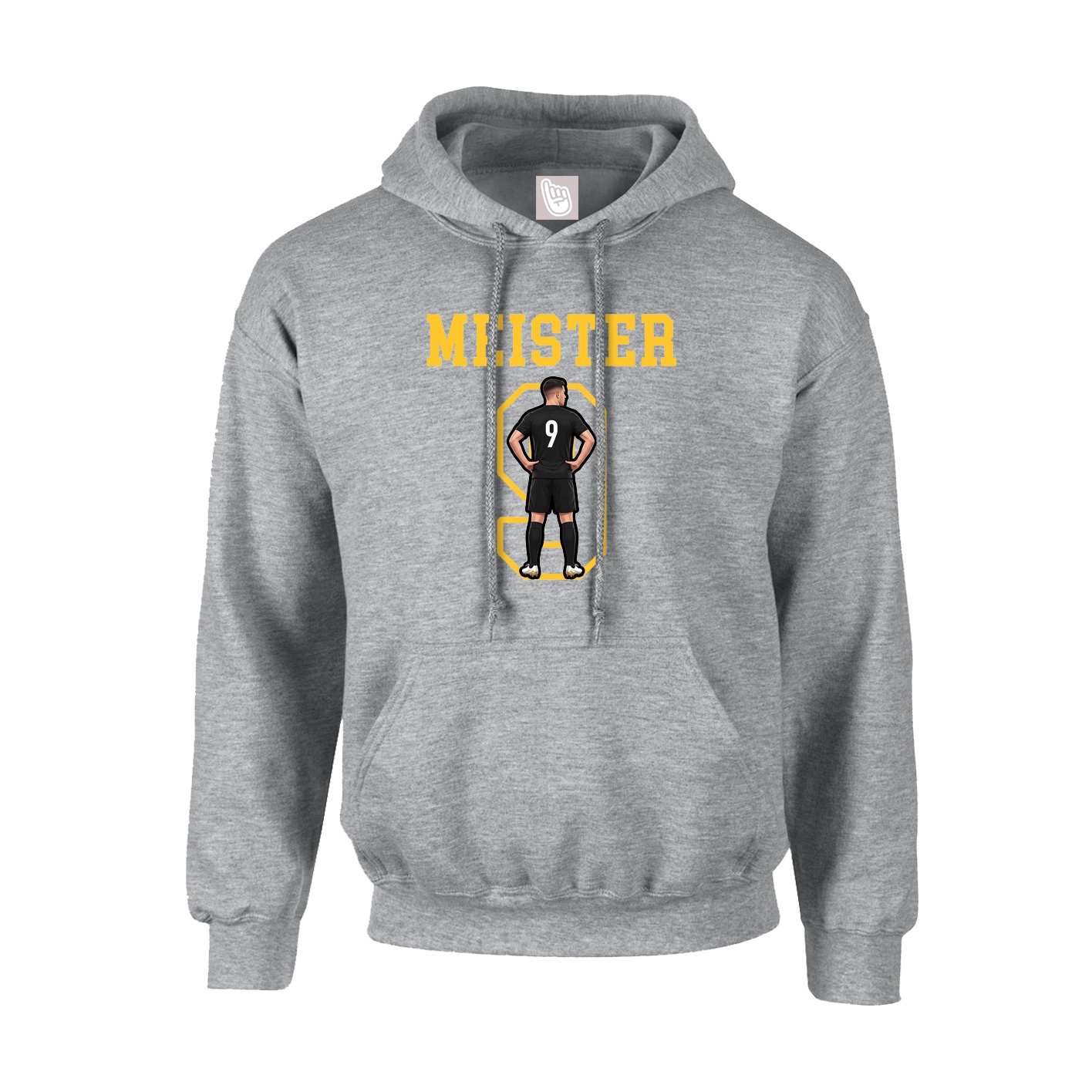 Hoodie — Shirsey in Grey