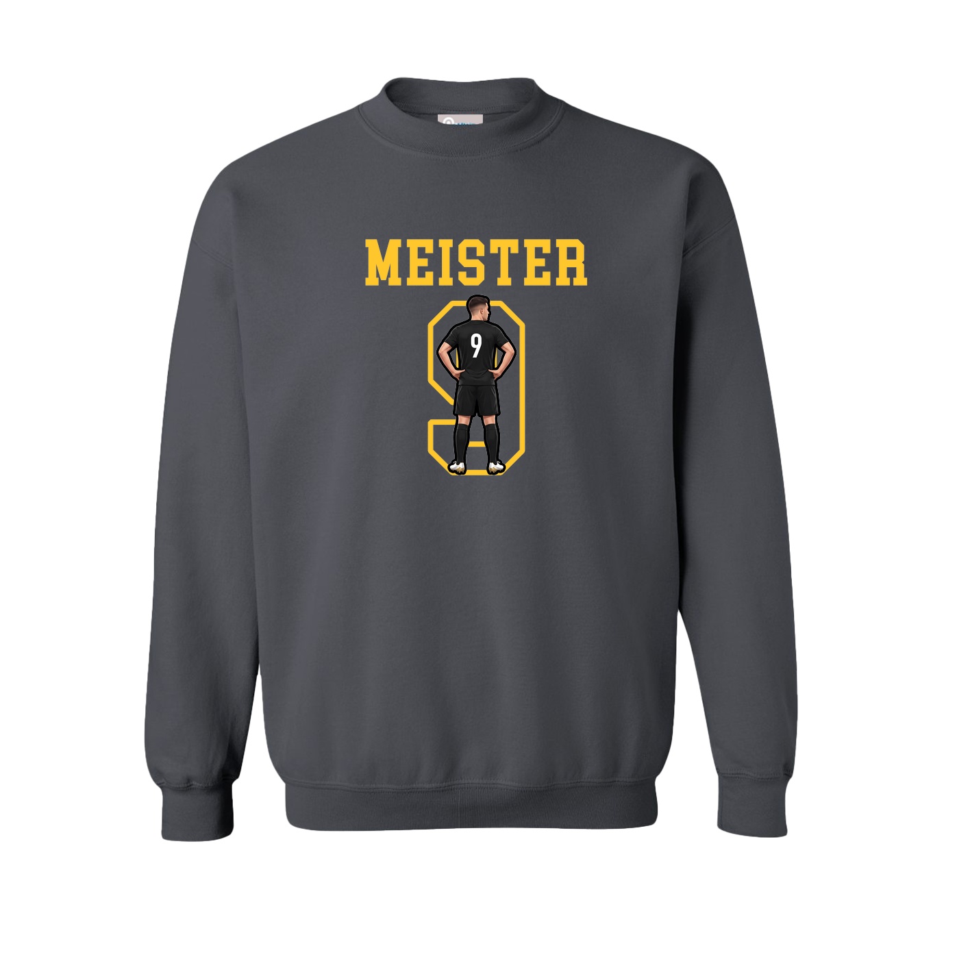 Fleece Crew — Shirsey in Grey