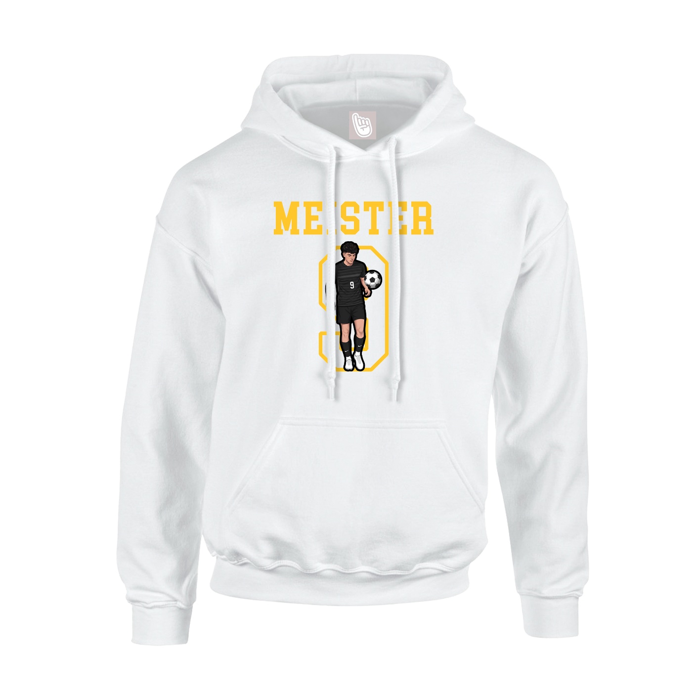 Youth Hoodie — Shirsey in White
