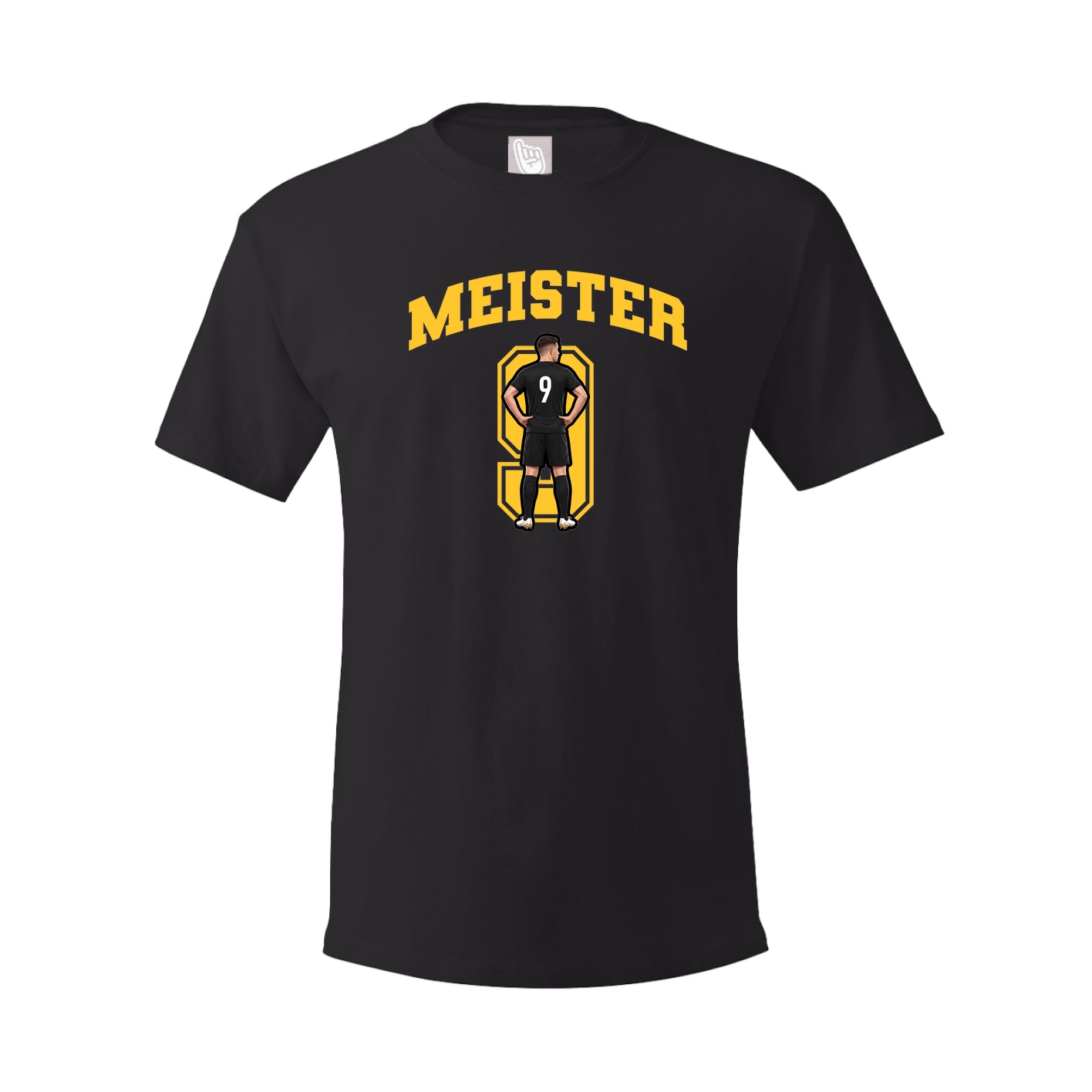 Youth Tee — Number in Black
