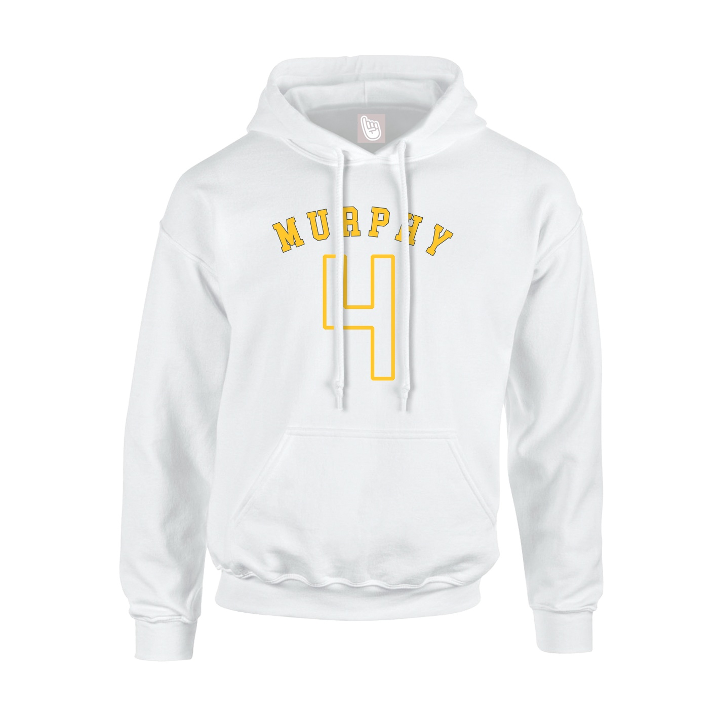 Hoodie — Shirsey Arch in White