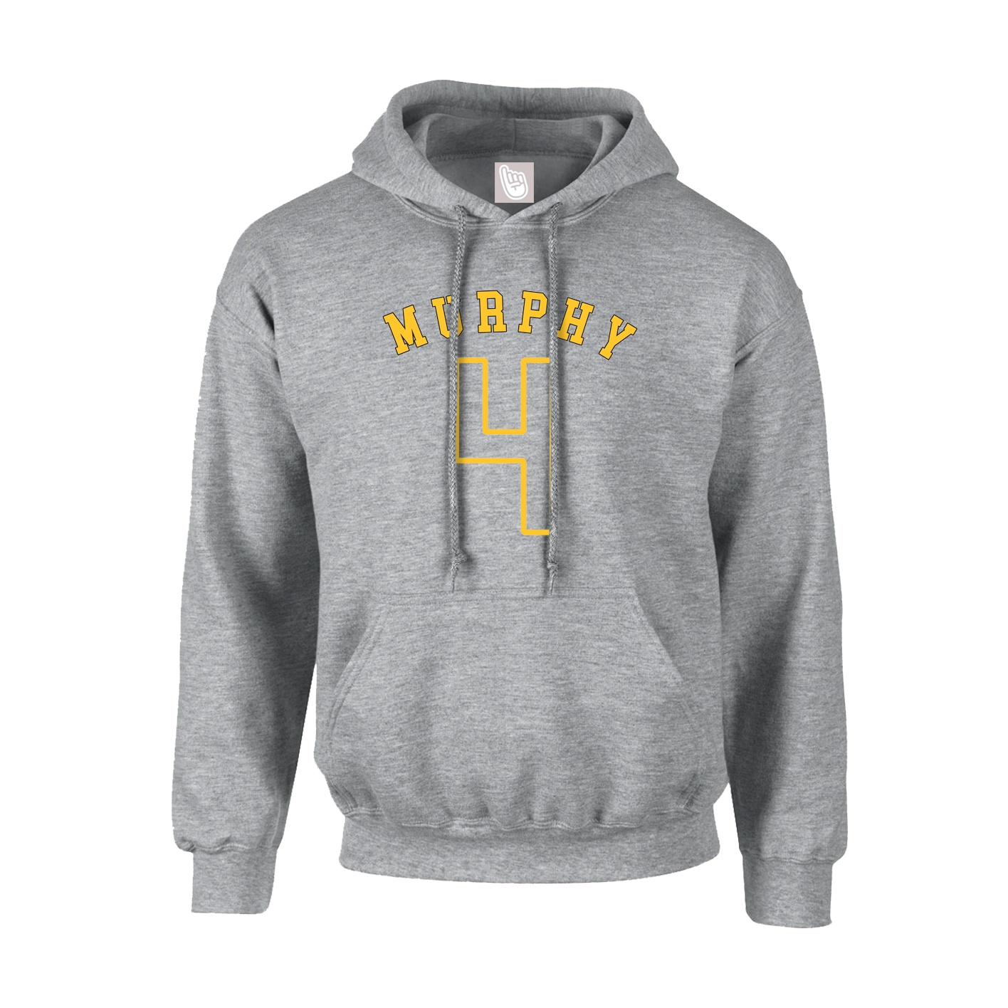 Youth Hoodie — Shirsey Arch in Grey