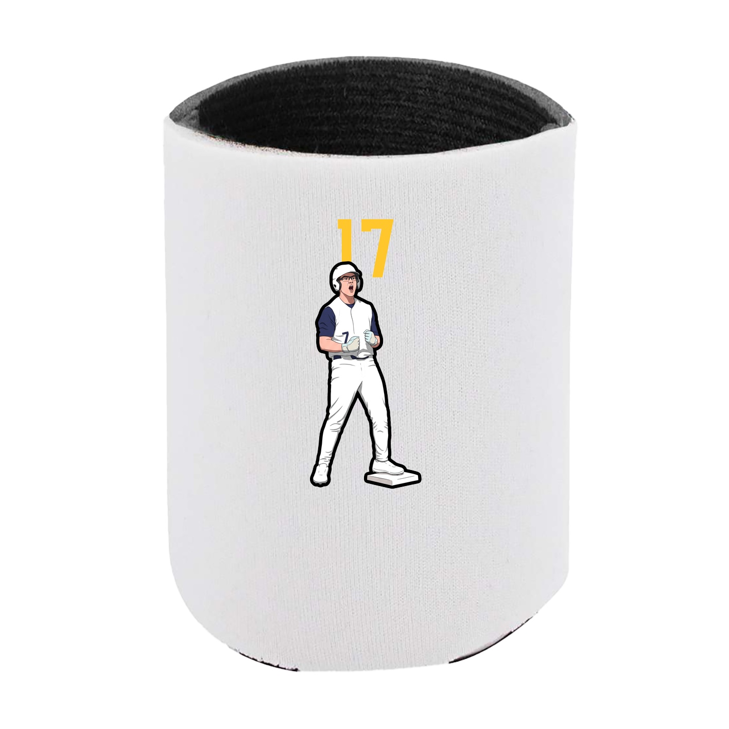 Can Holder — Number Top in White