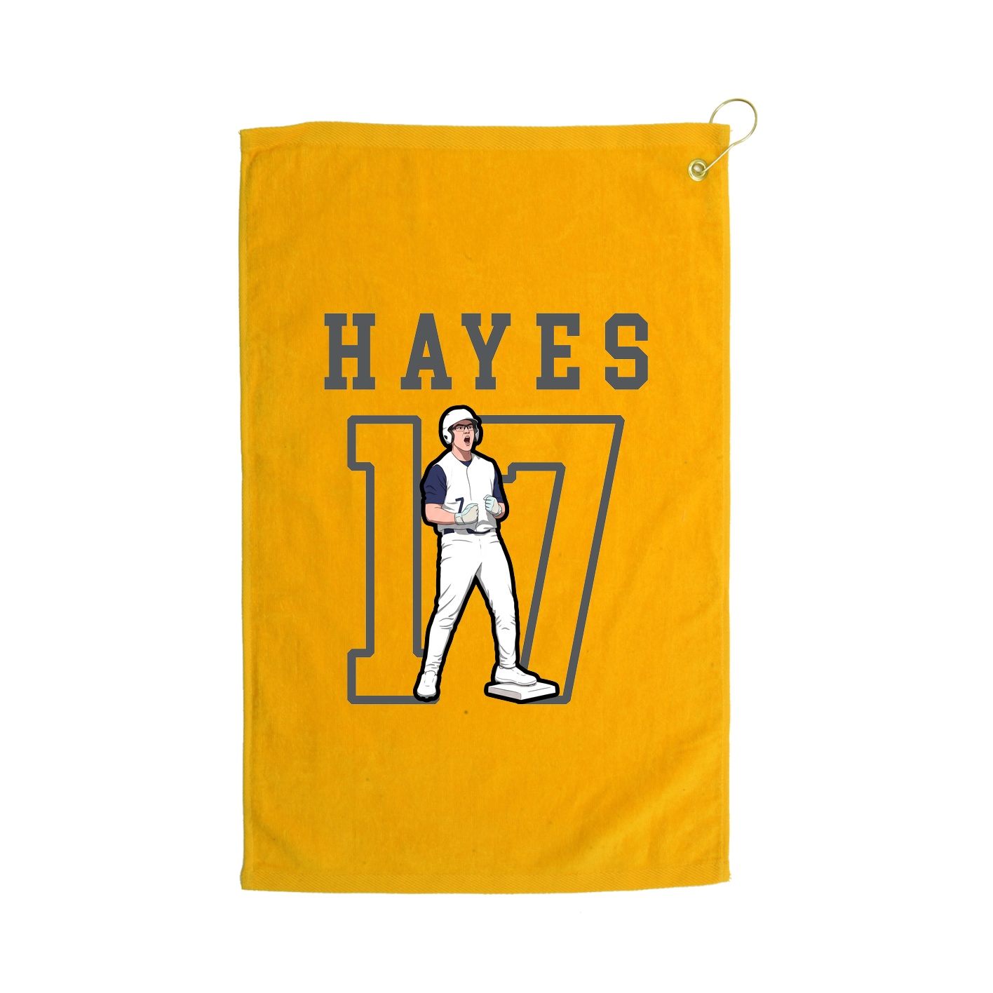 Golf Towel — Shirsey in Gold