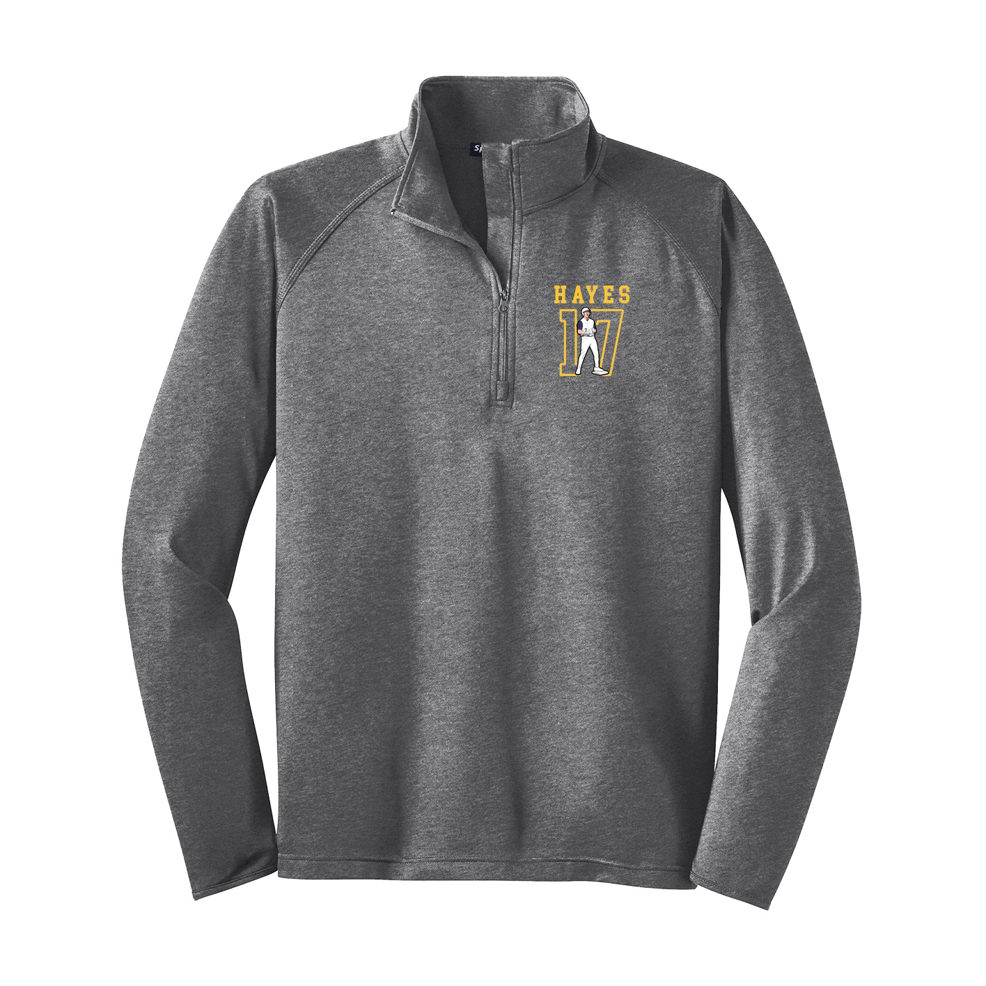 Q-Zip Pullover — Shirsey in Grey