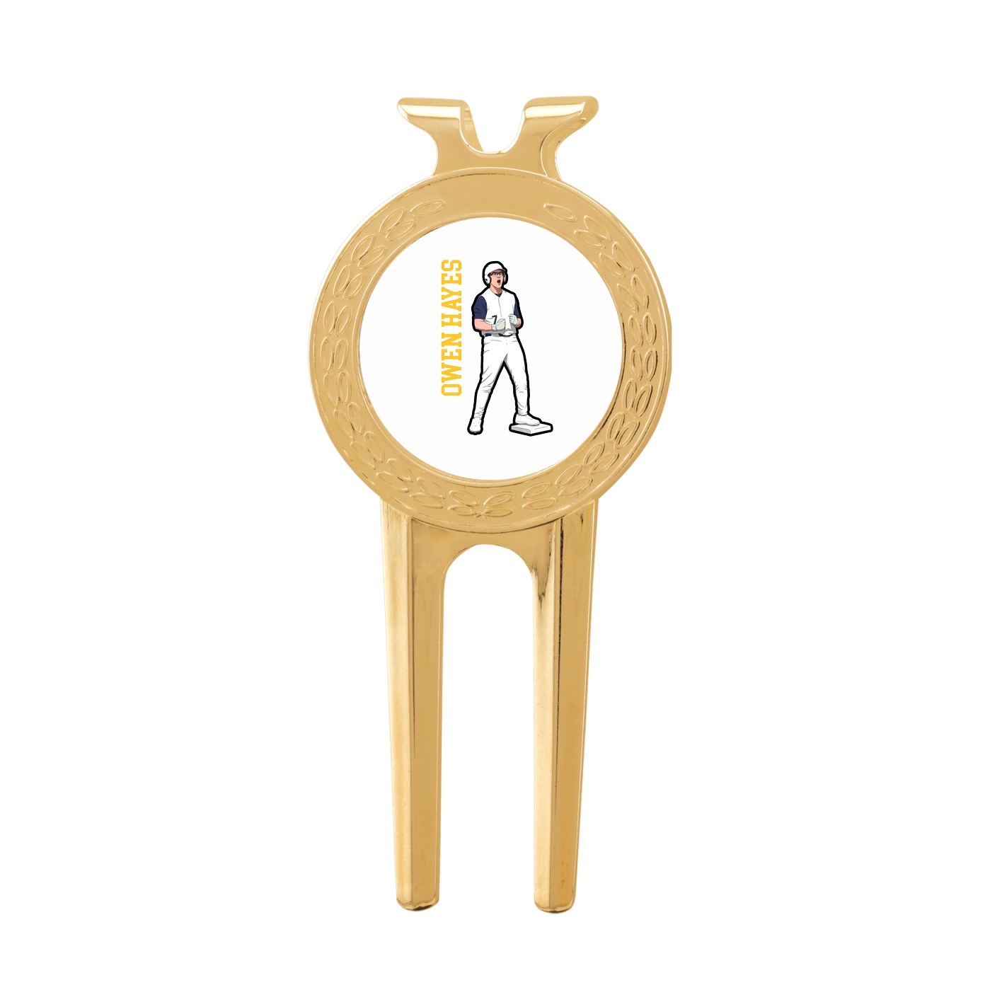 Divot Tool with Ball Marker — Name Vertical in Classic