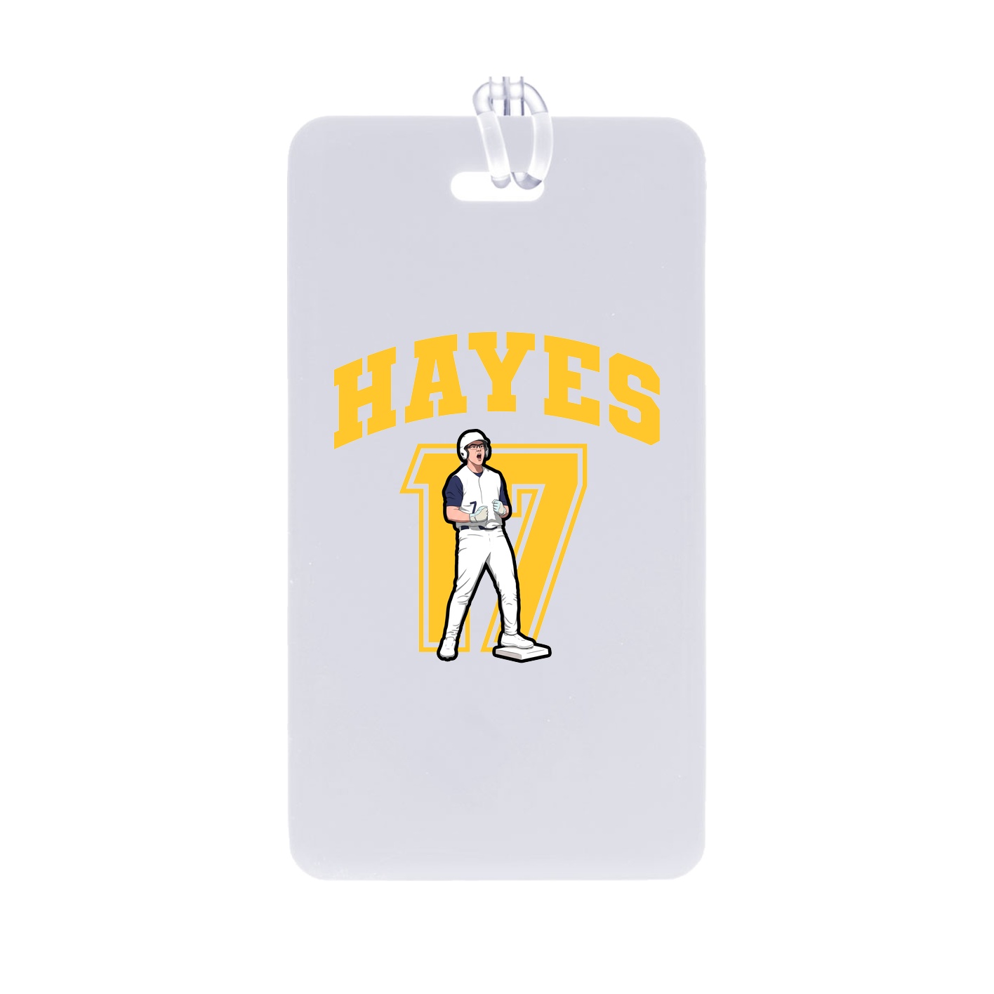Bag Tag — Number in Classic