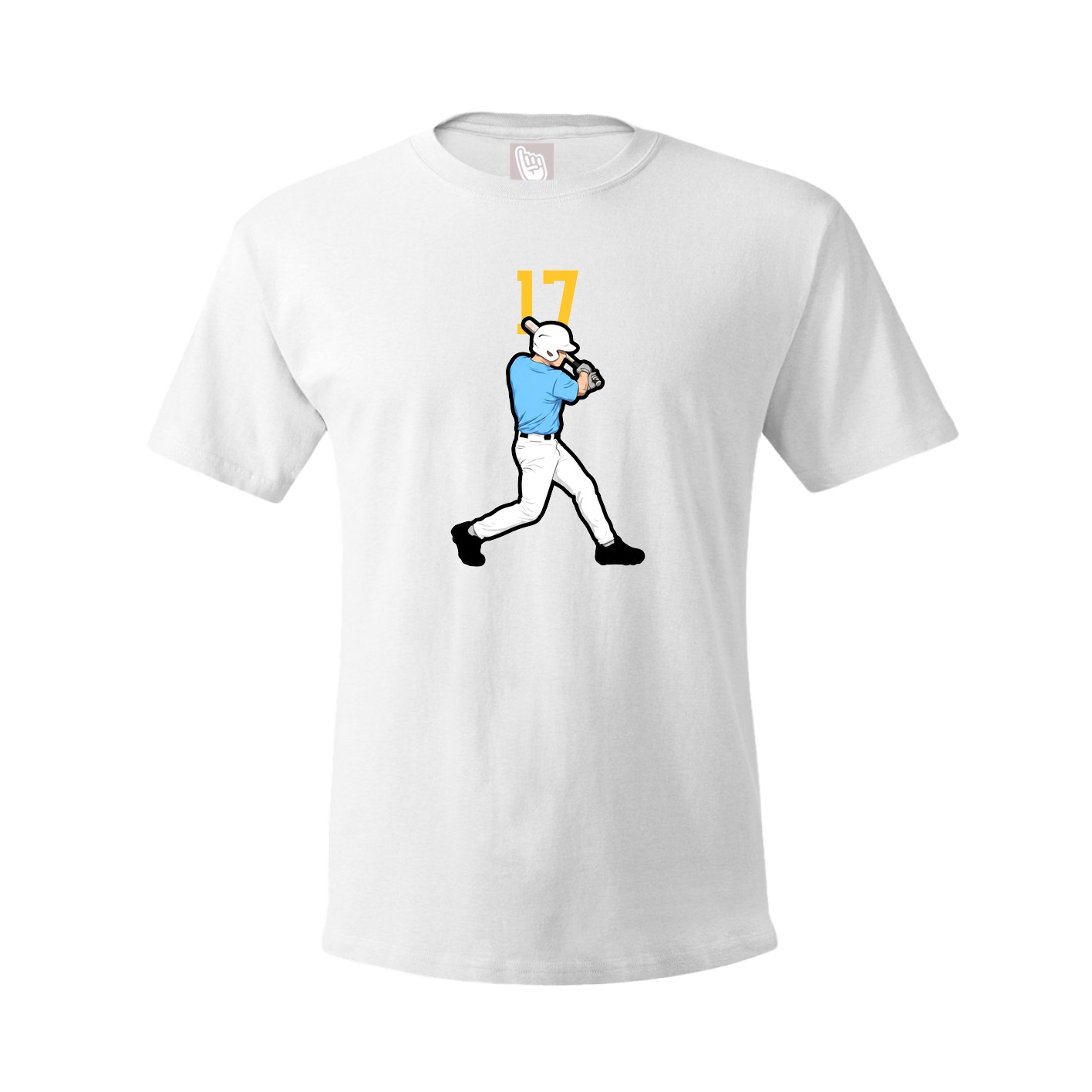 Tee — Number Top in White