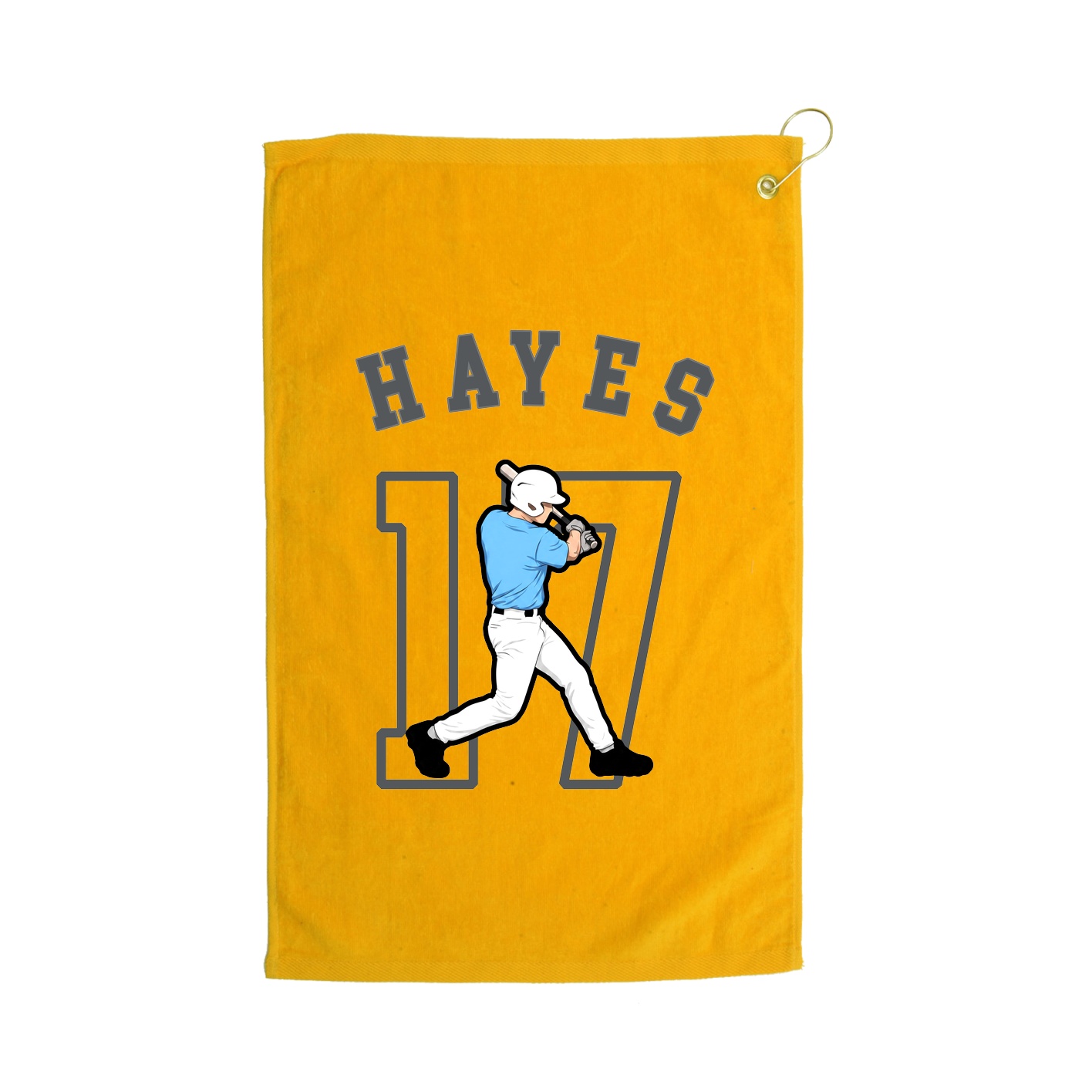 Golf Towel — Shirsey Arch in Gold