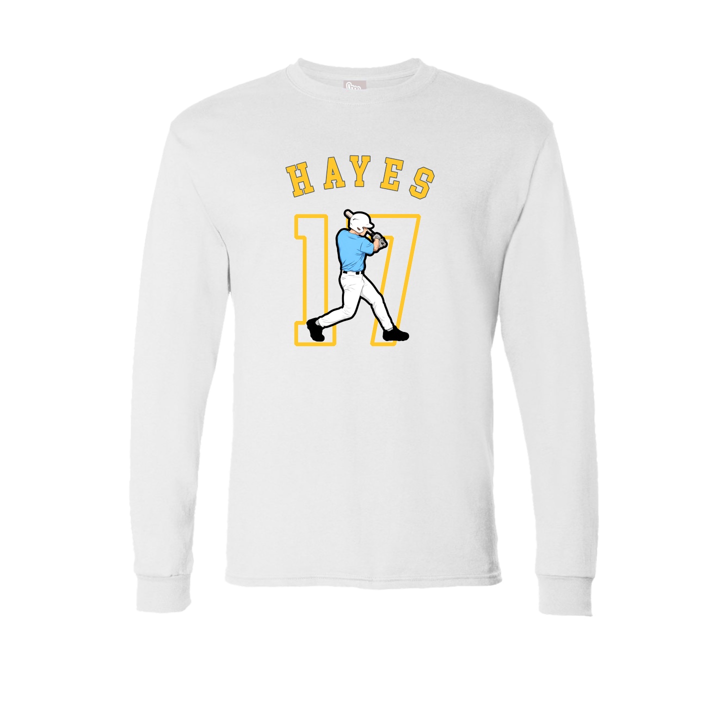 Long Sleeve Tee — Shirsey Arch in White