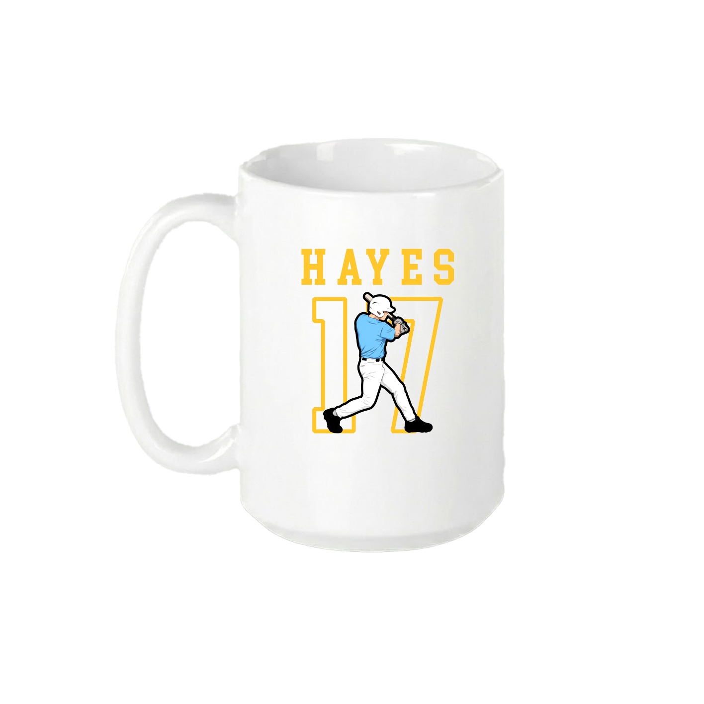 15oz Coffee Mug — Shirsey in White