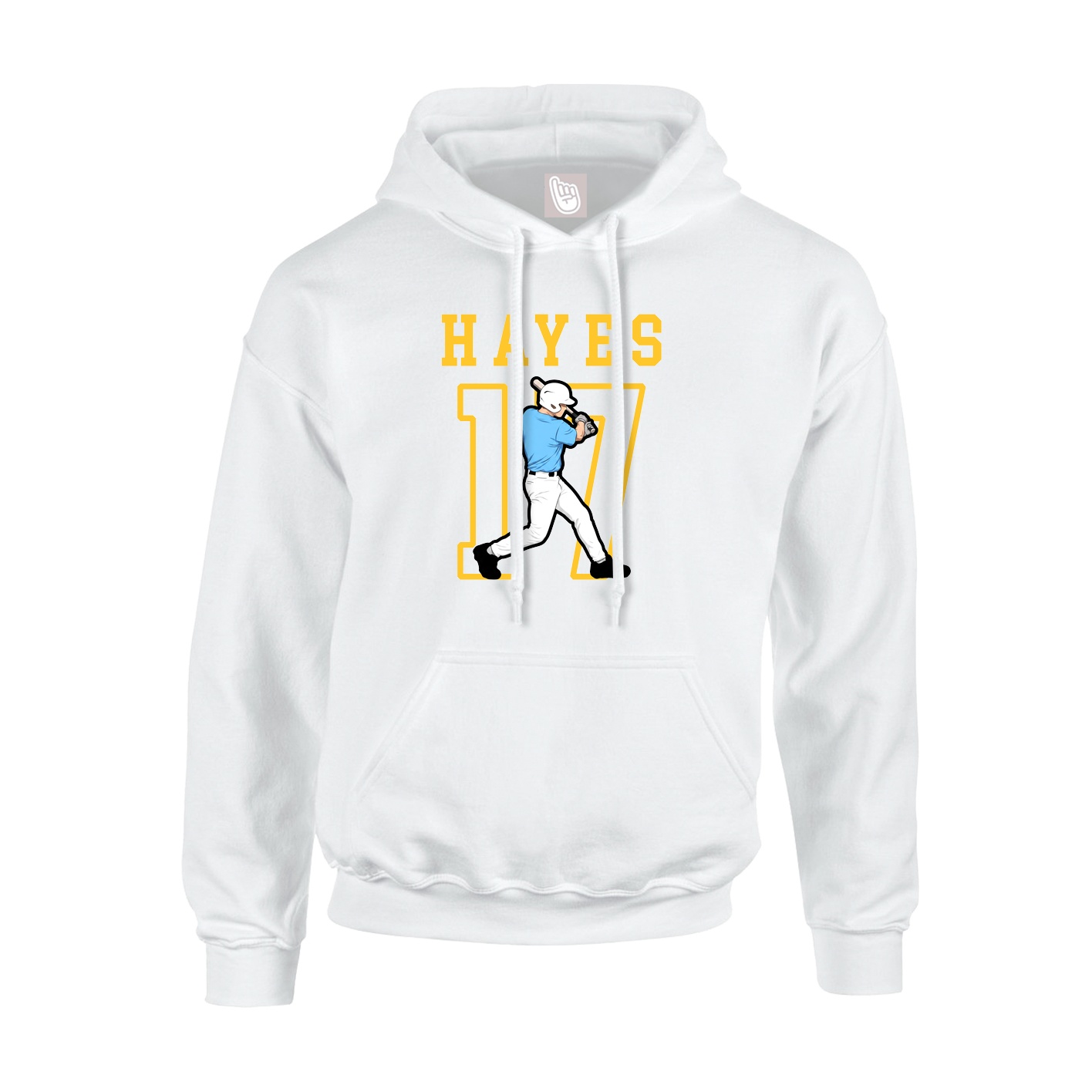 Youth Hoodie — Shirsey in White