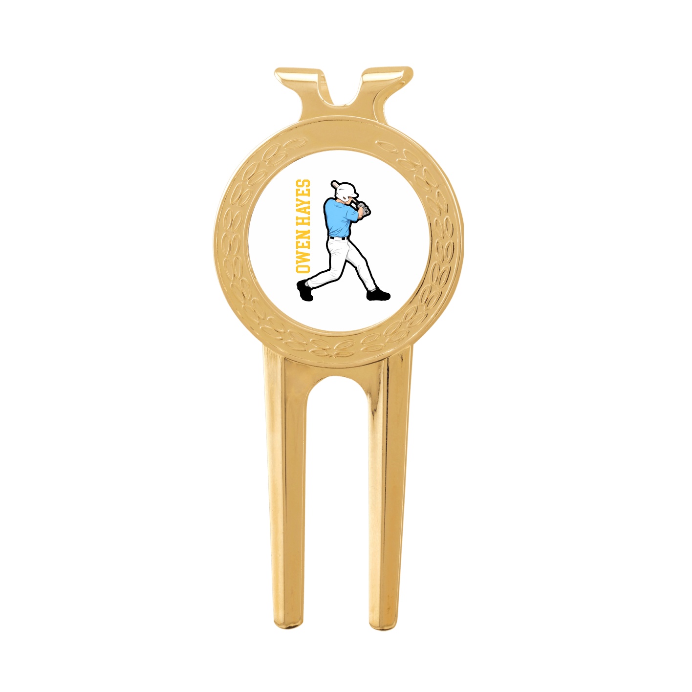 Divot Tool with Ball Marker — Name Vertical in Classic