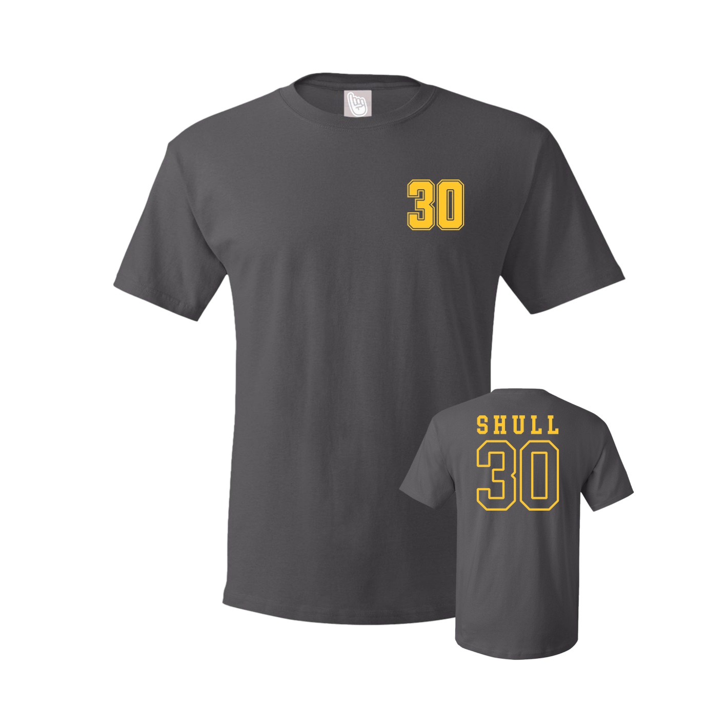 Tee — Chest Back in Grey