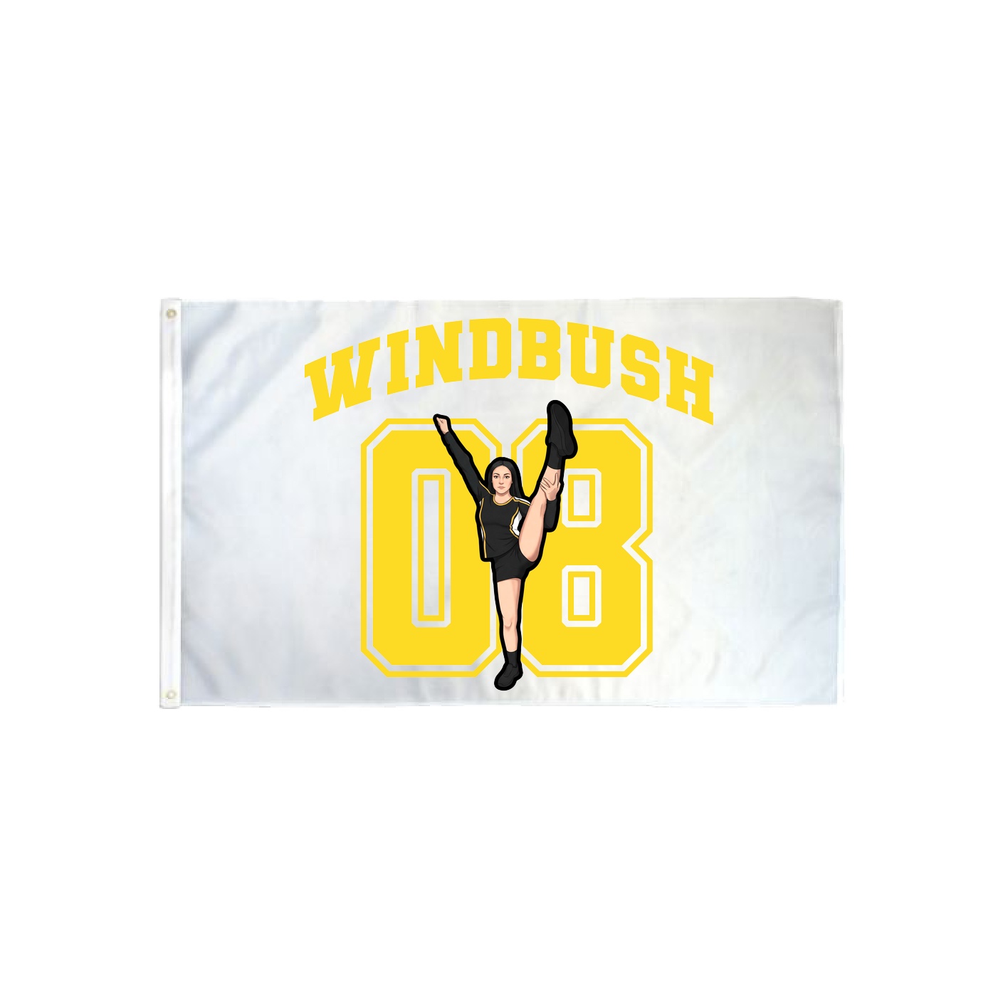 3x5 Flag — Number in Classic