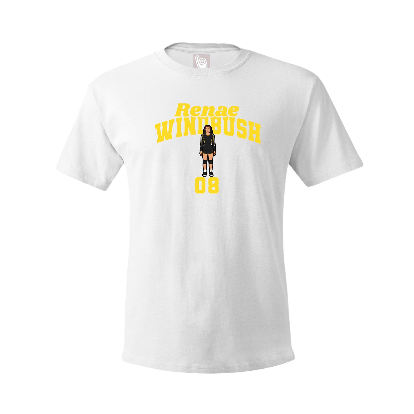Tee — Signature Arch in White