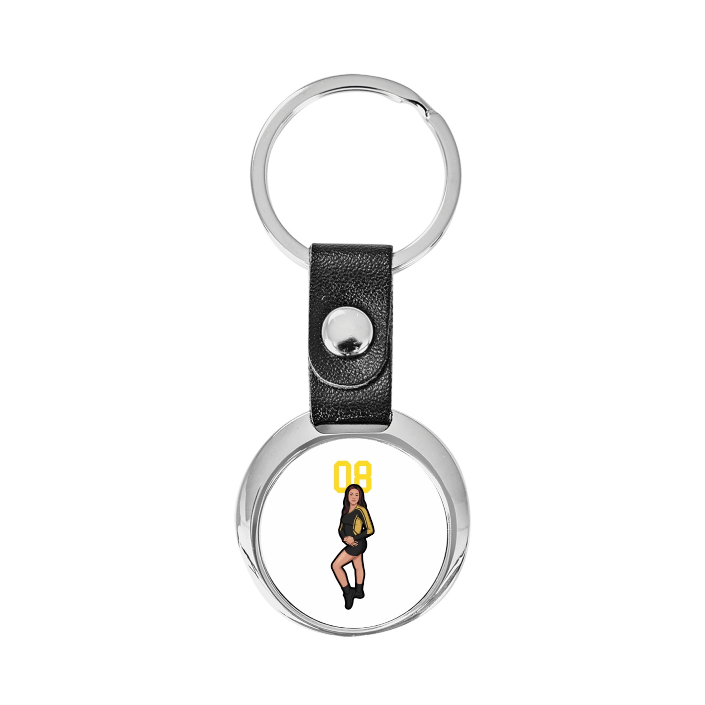 Key Chain — Number Top in Classic