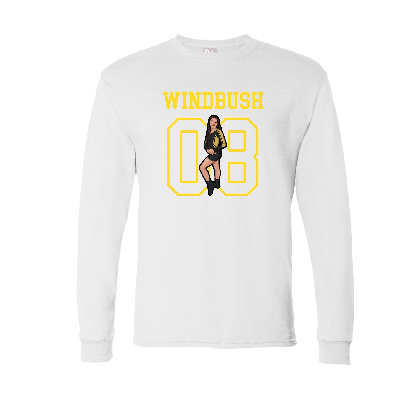 Long Sleeve Tee — Shirsey in White
