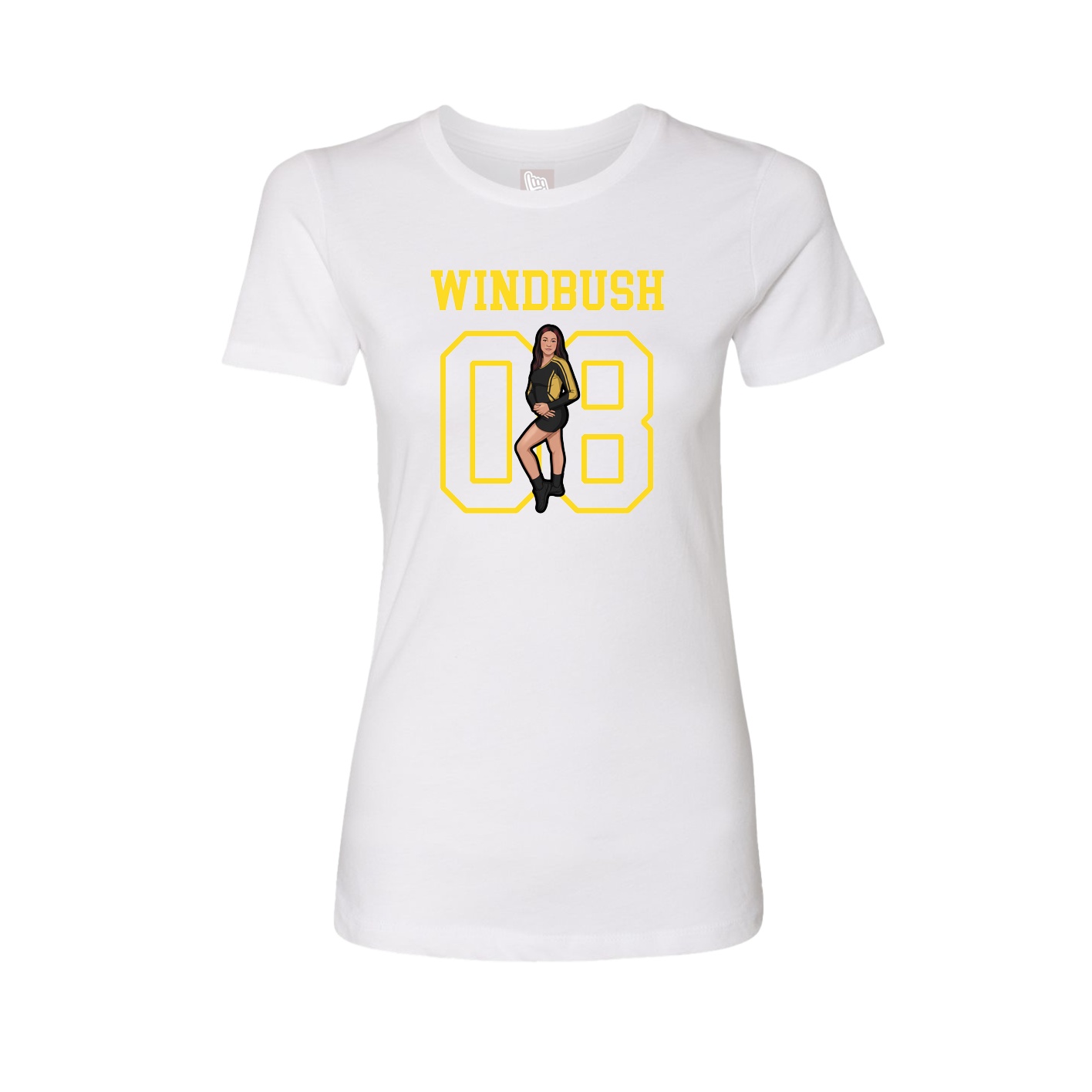 Fitted Women's Tee — Shirsey in White