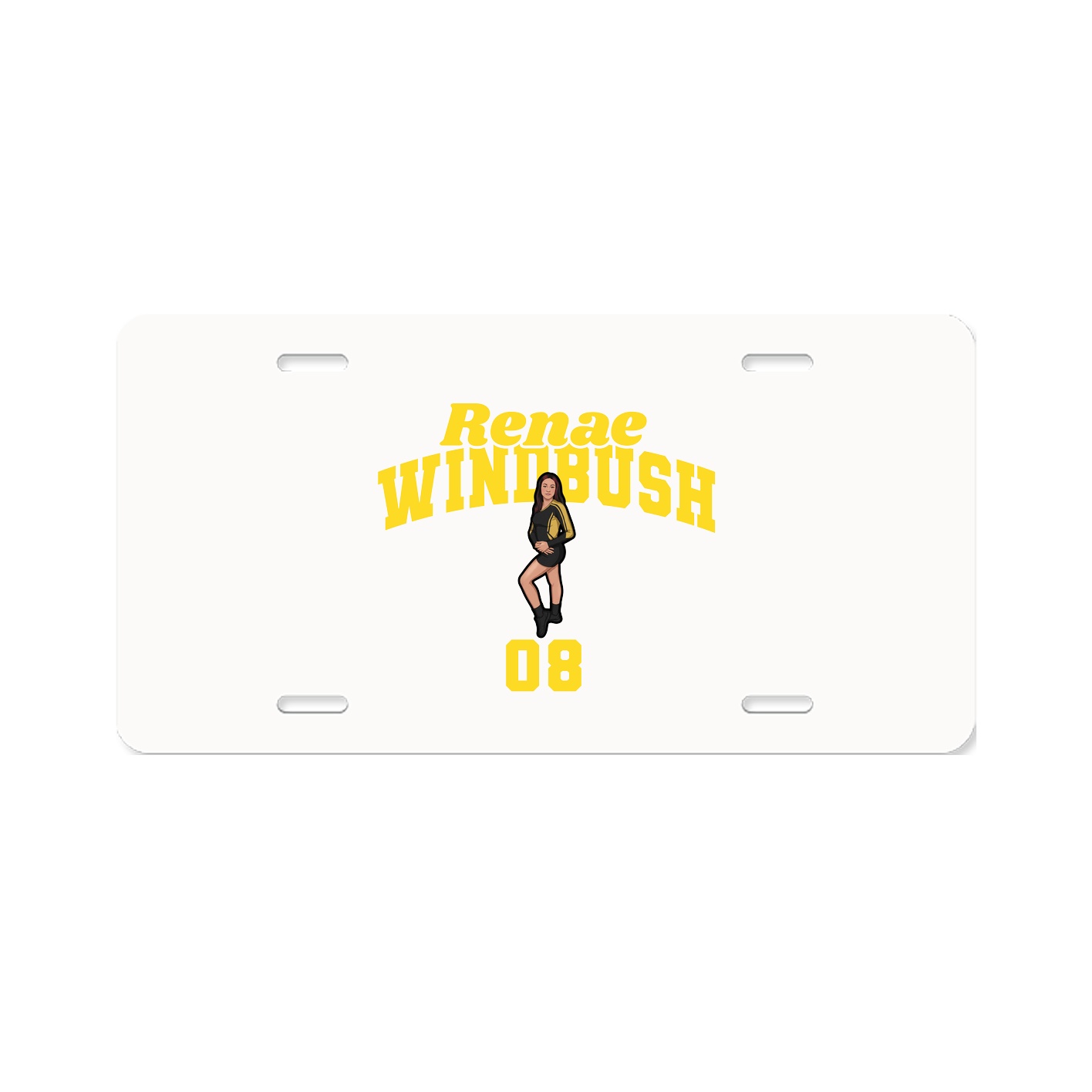 License Plate — Signature Arch in Classic