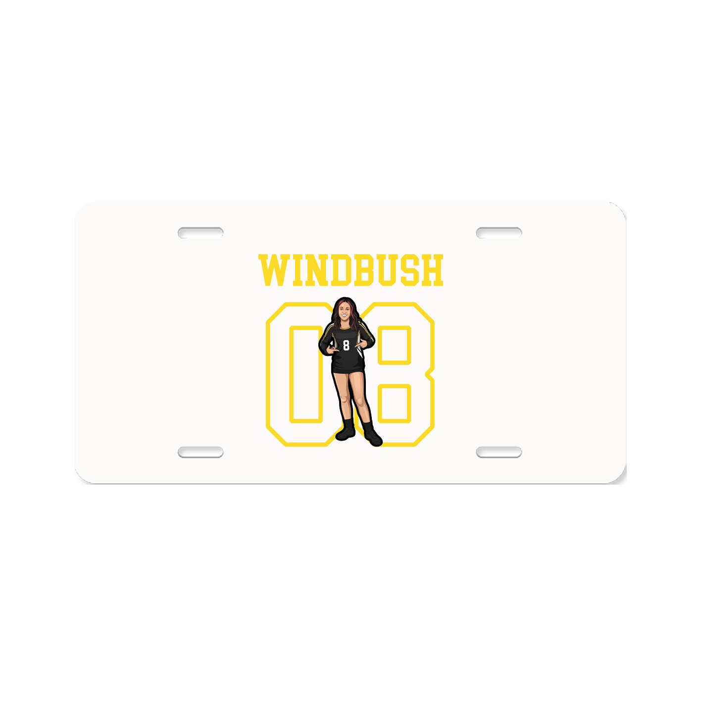License Plate — Shirsey in Classic