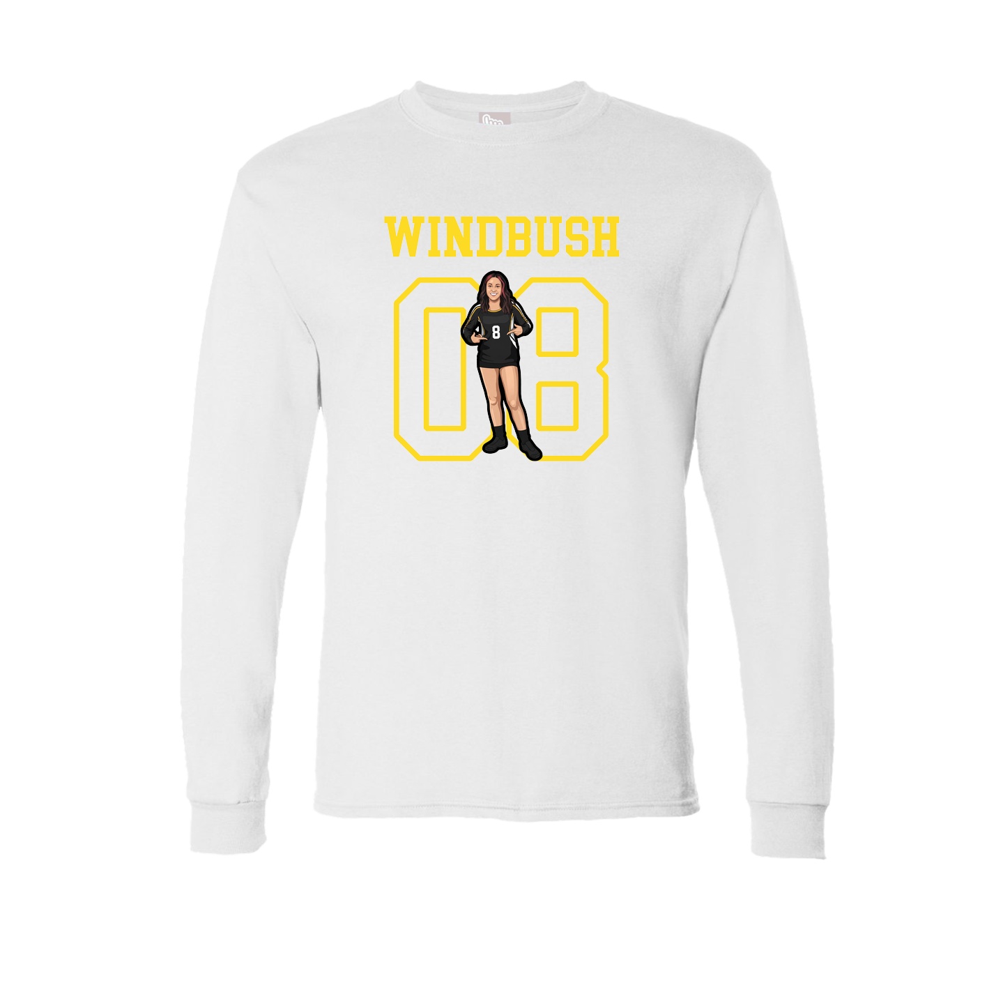 Long Sleeve Tee — Shirsey in White