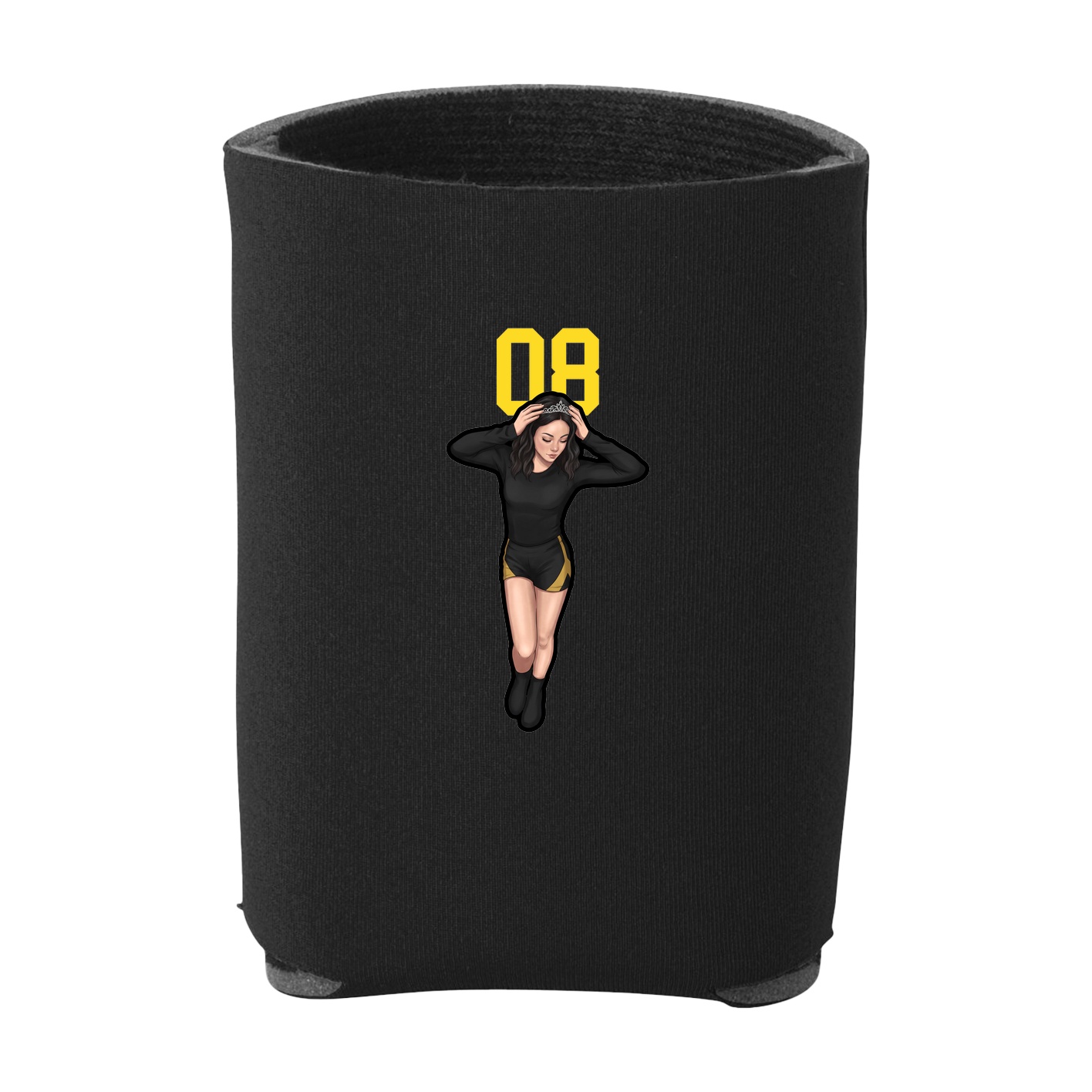 Can Holder — Number Top in Black