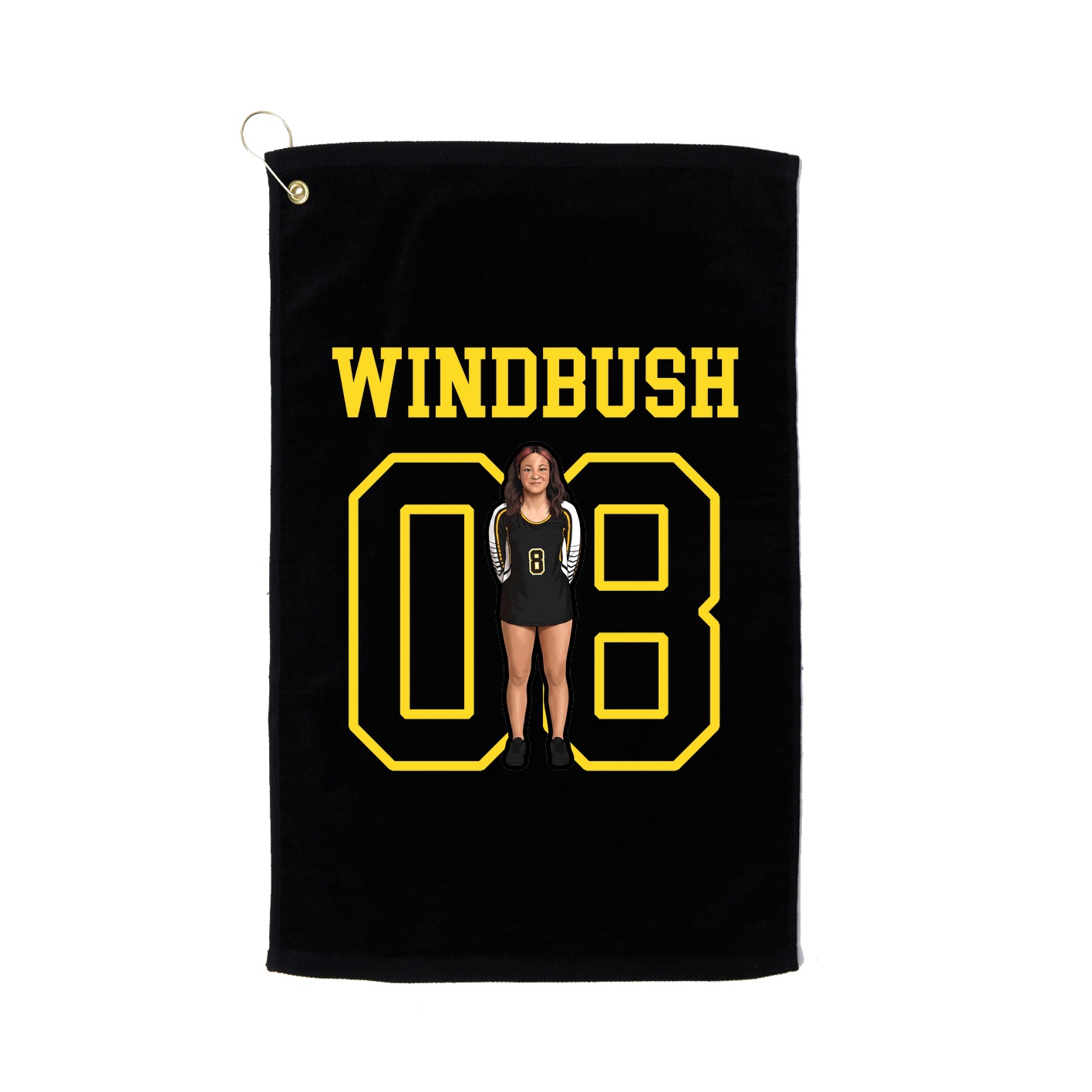 Golf Towel — Shirsey in Black