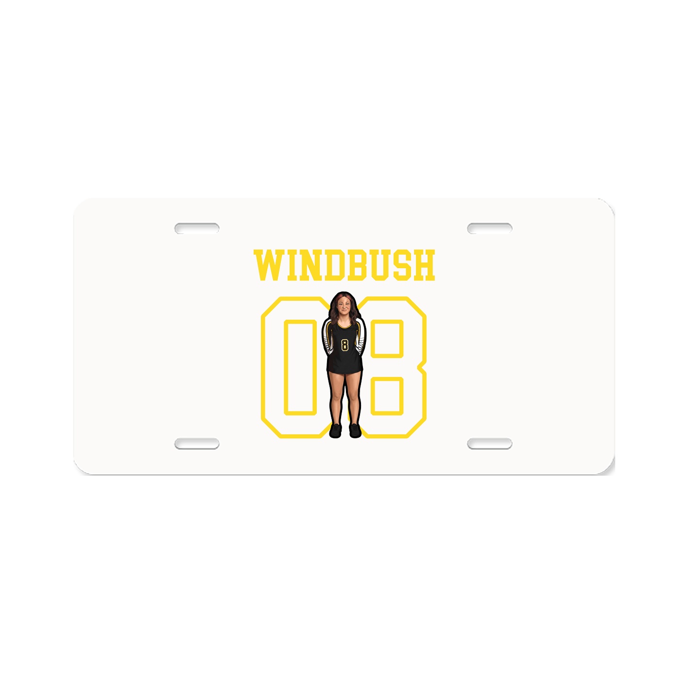 License Plate — Shirsey in Classic