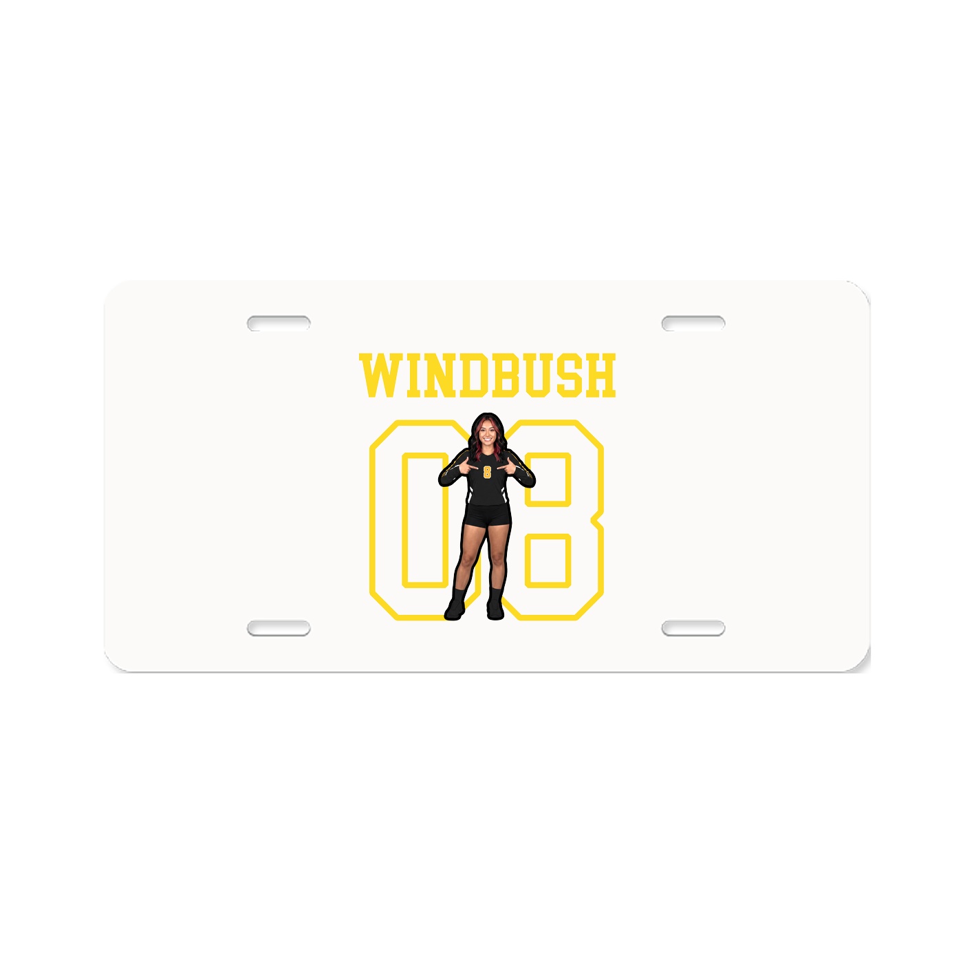 License Plate — Shirsey in Classic