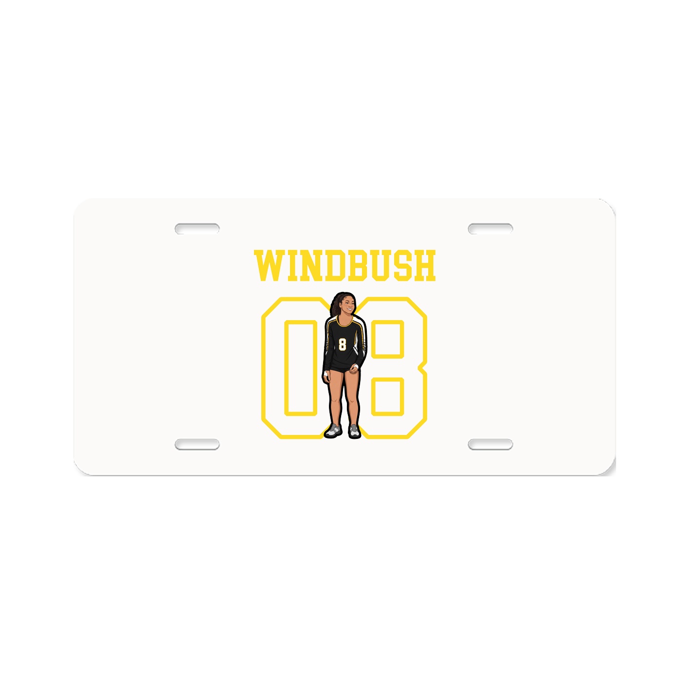 License Plate — Shirsey in Classic