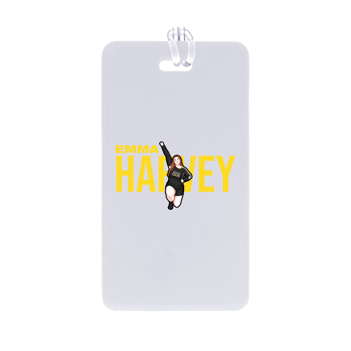 Bag Tag — Player Name in Classic