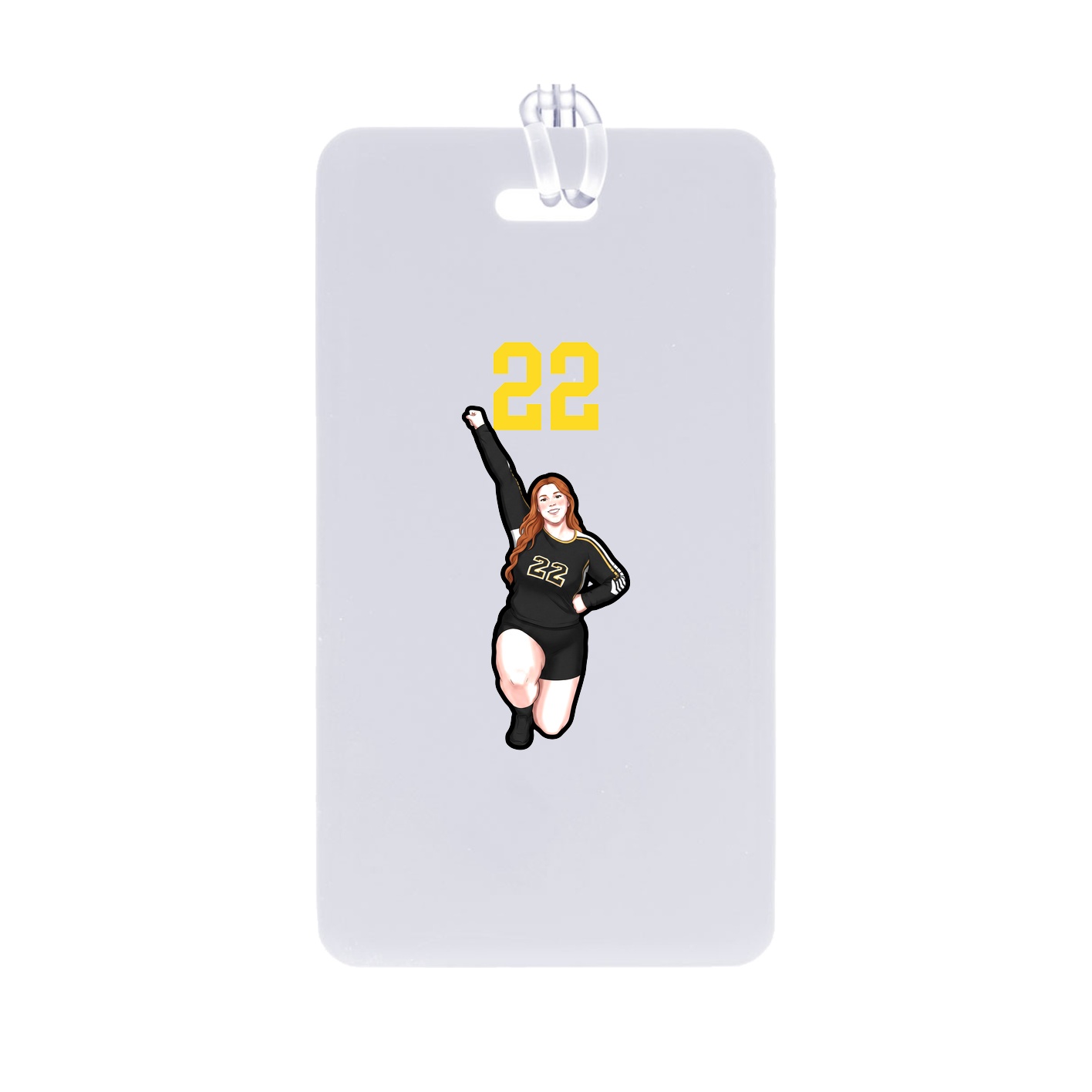 Bag Tag — Number Top in Classic