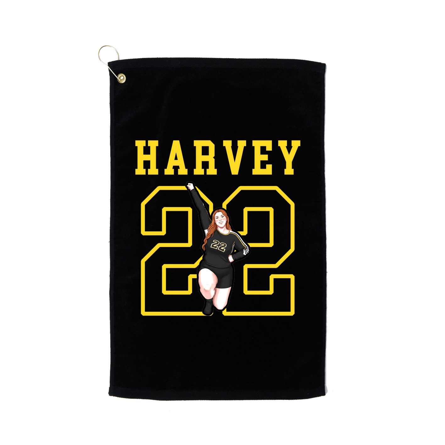 Golf Towel — Shirsey in Black