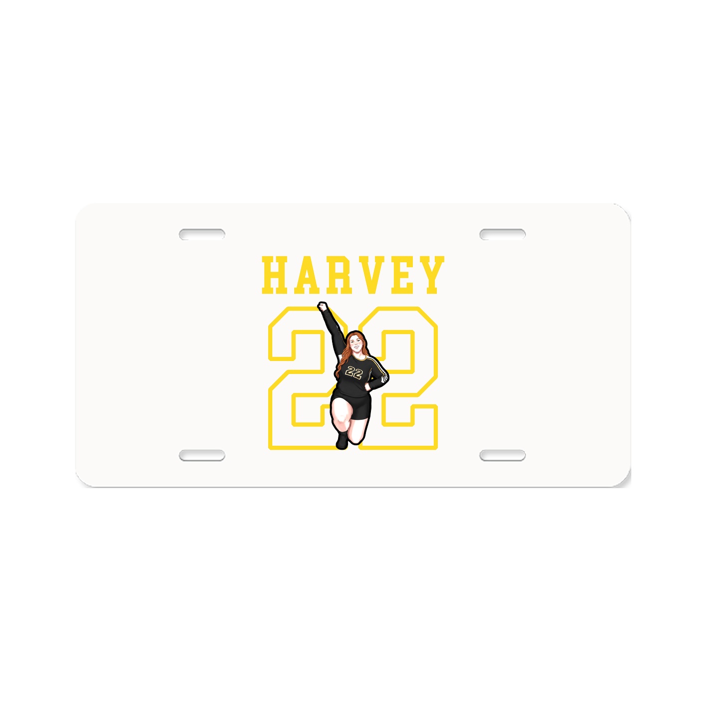 License Plate — Shirsey in Classic