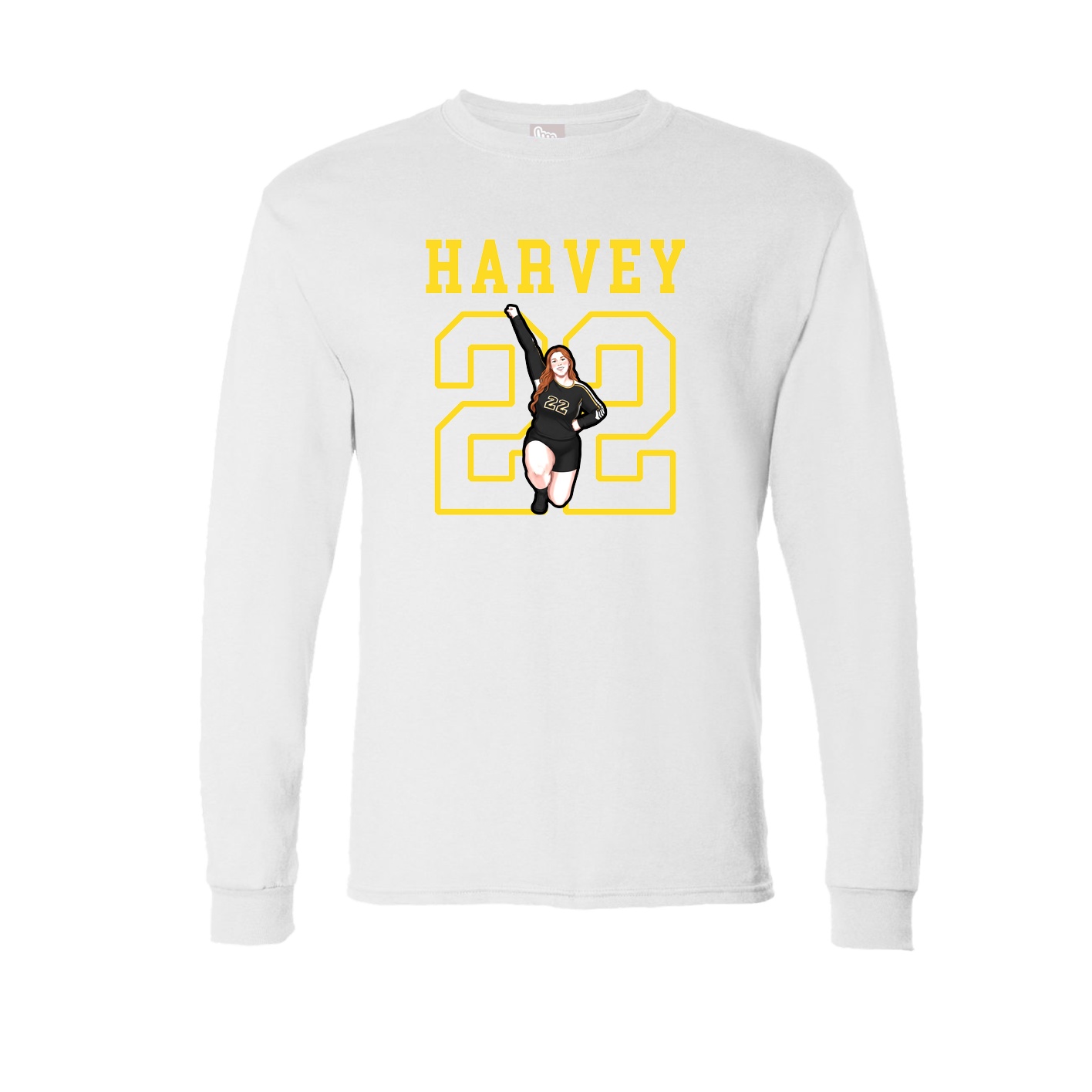 Long Sleeve Tee — Shirsey in White