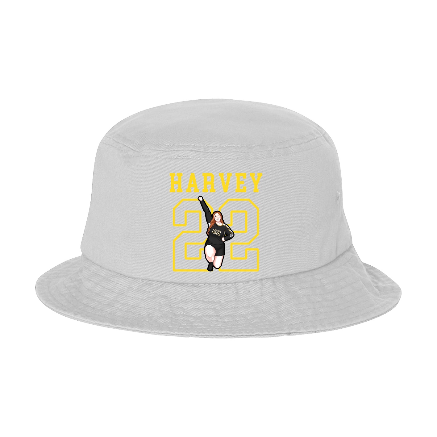 Bucket Cap — Shirsey in White