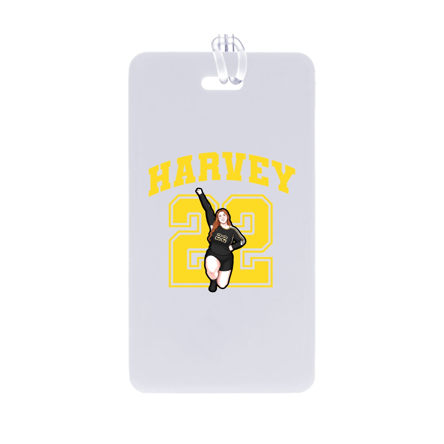 Bag Tag — Number in Classic