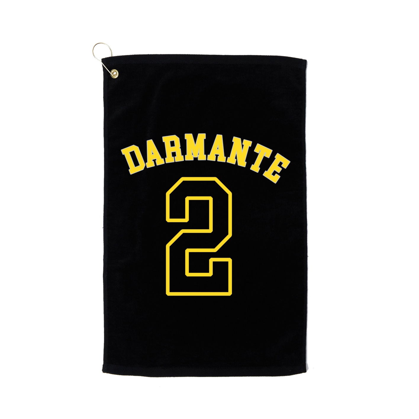 Golf Towel — Shirsey Arch in Black