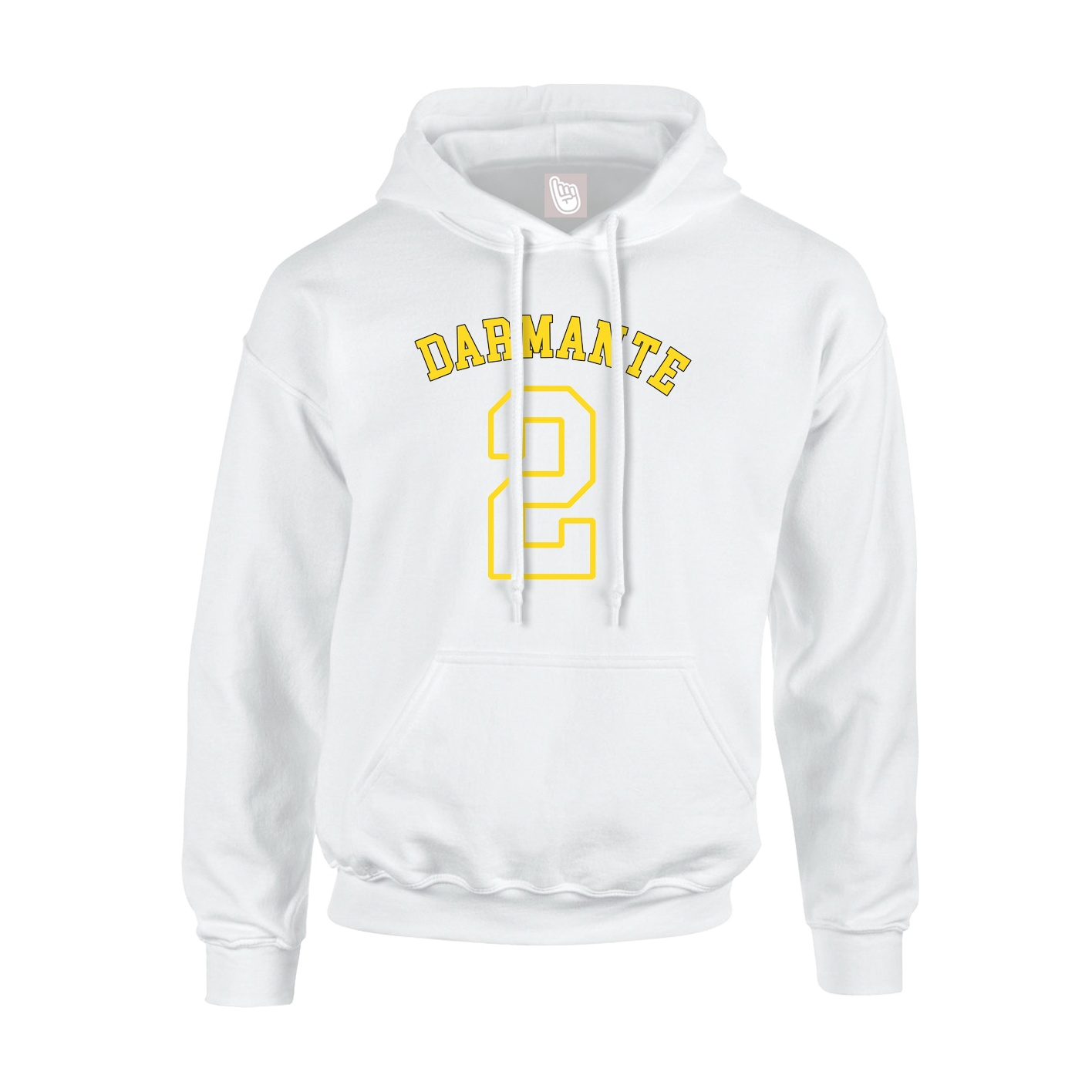 Hoodie — Shirsey Arch in White