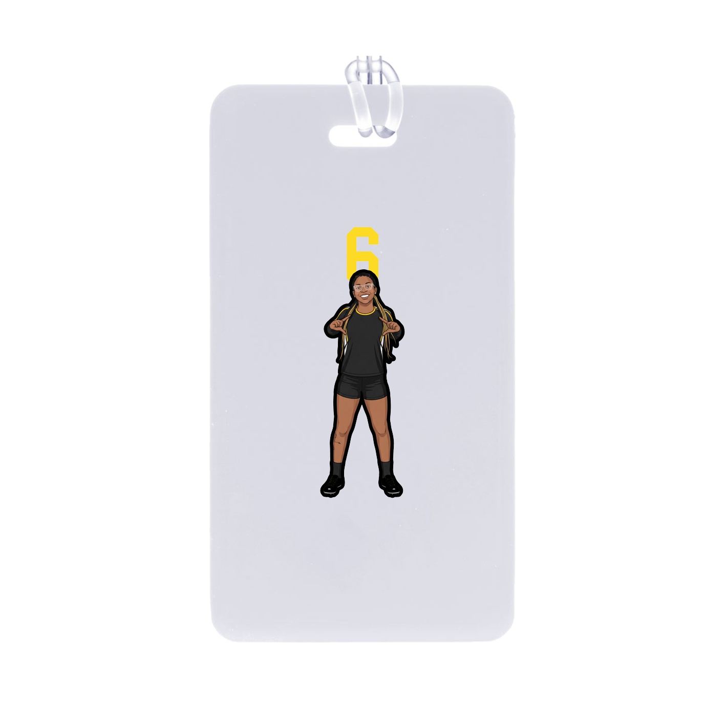 Bag Tag — Number Top in Classic