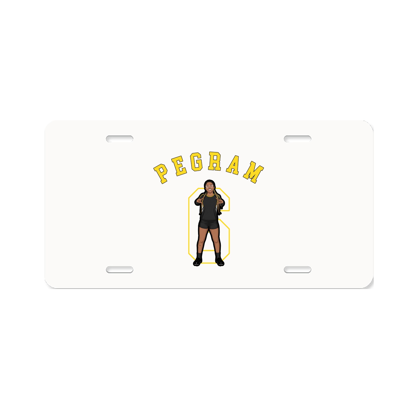 License Plate — Shirsey Arch in Classic