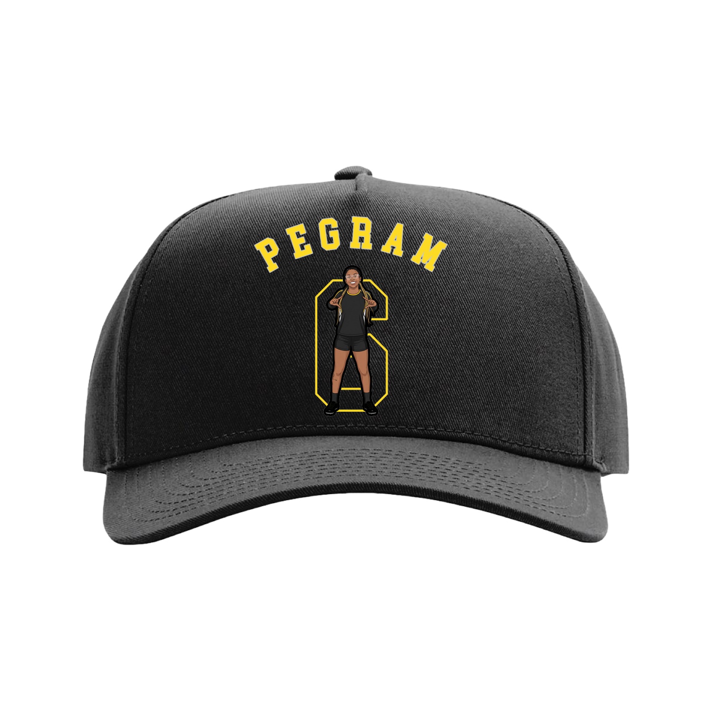 Full Fabric Five-Panel Champ Cap