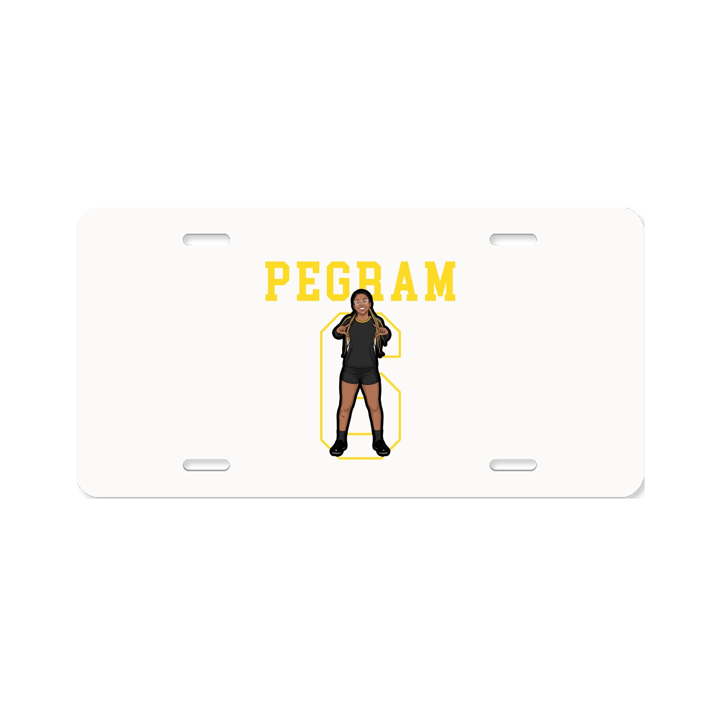License Plate — Shirsey in Classic