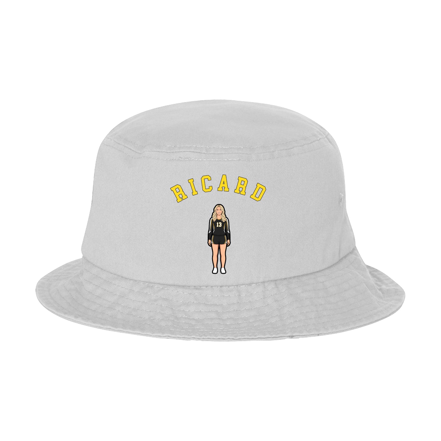 Bucket Cap — Shirsey Arch in White