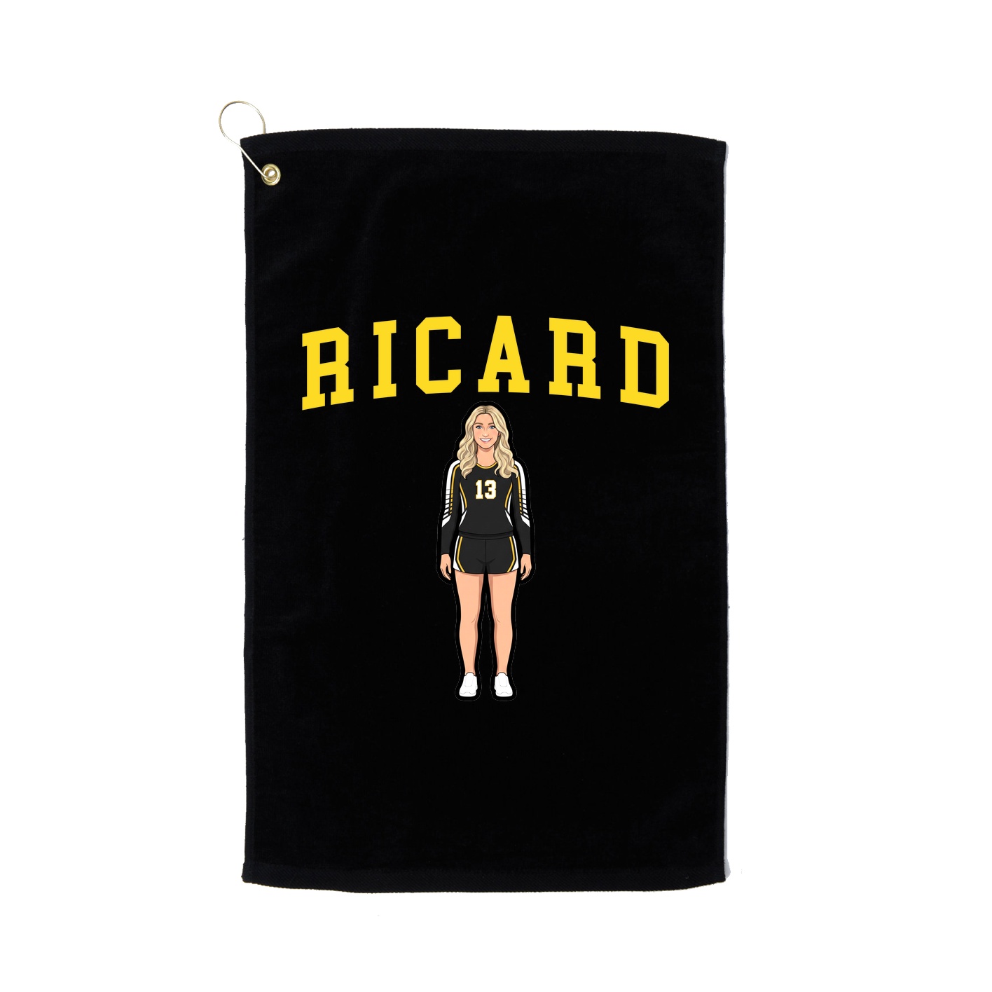 Golf Towel — Shirsey in Black
