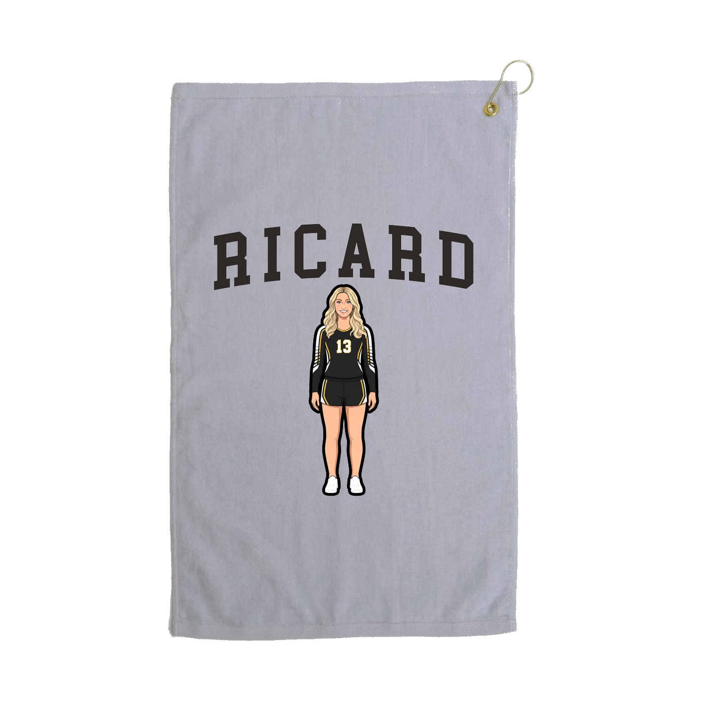 Golf Towel — Shirsey in Grey