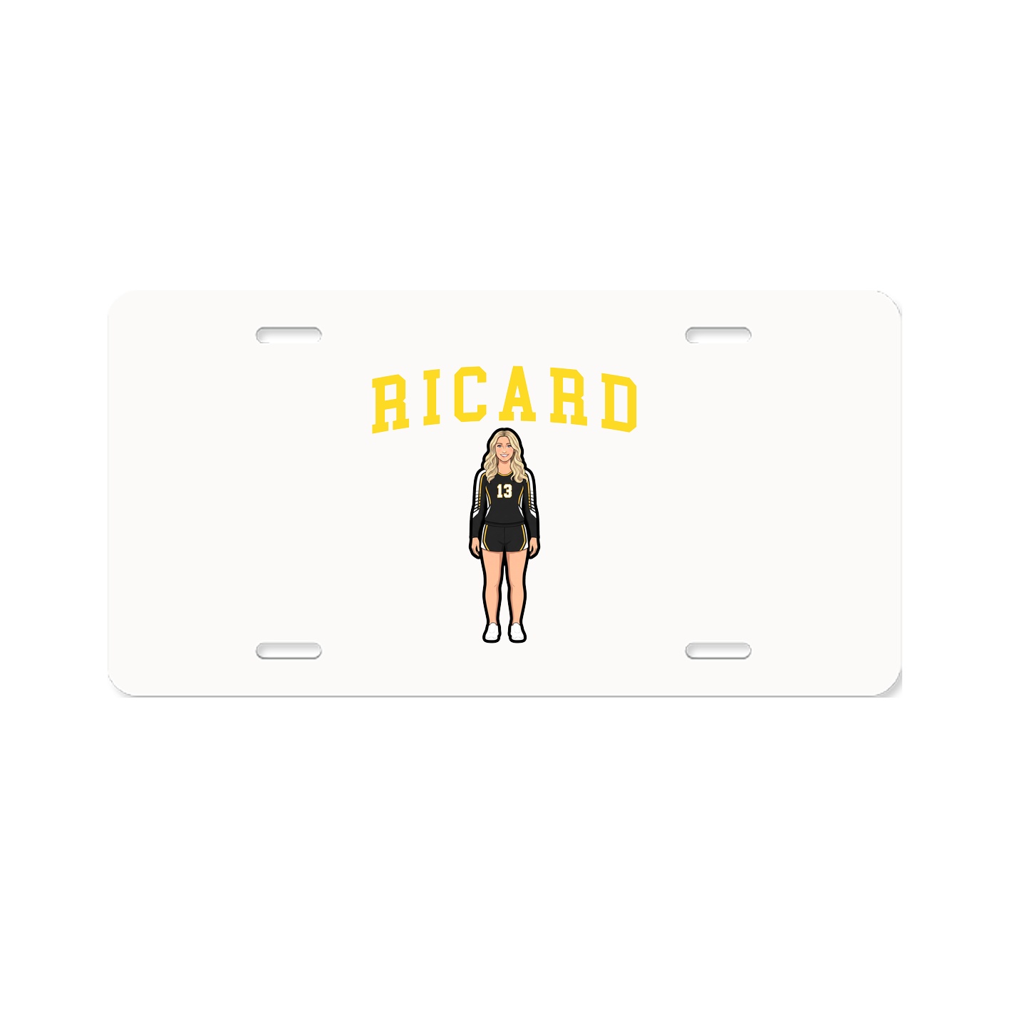 License Plate — Shirsey in Classic